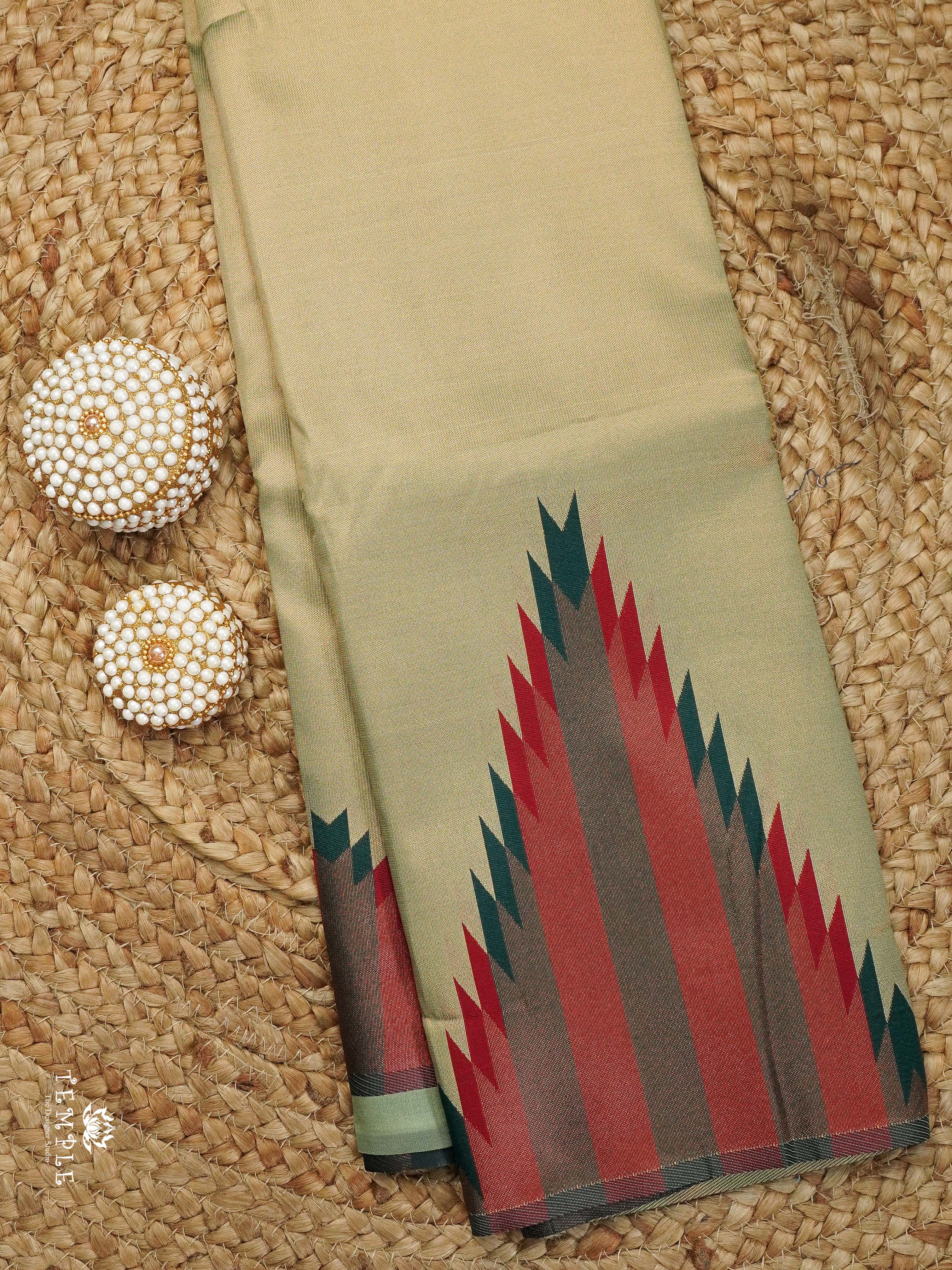 Tissue Brocade SIlk Saree | TTDS2378