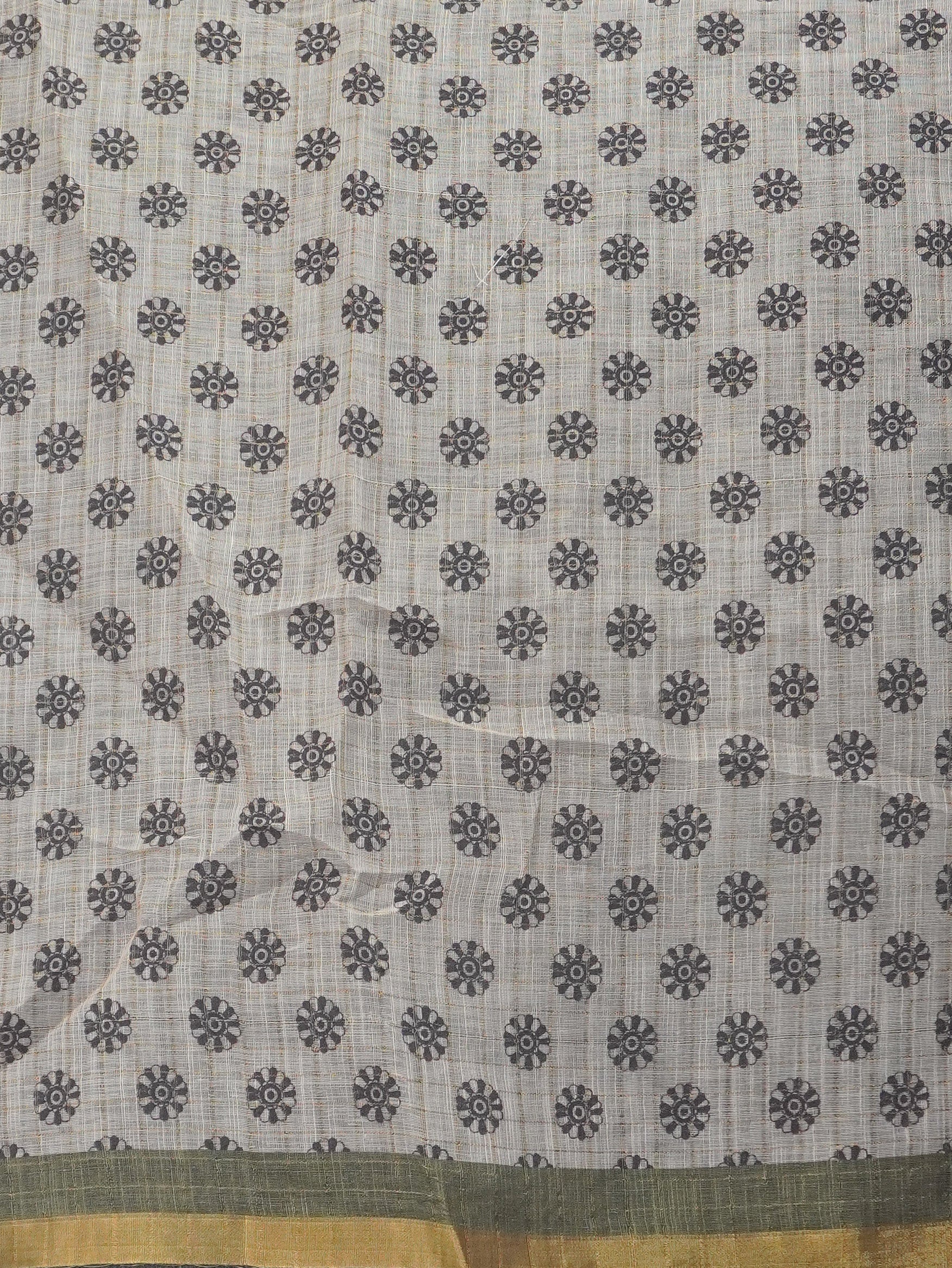 Linen Cotton Saree | TTDS3285
