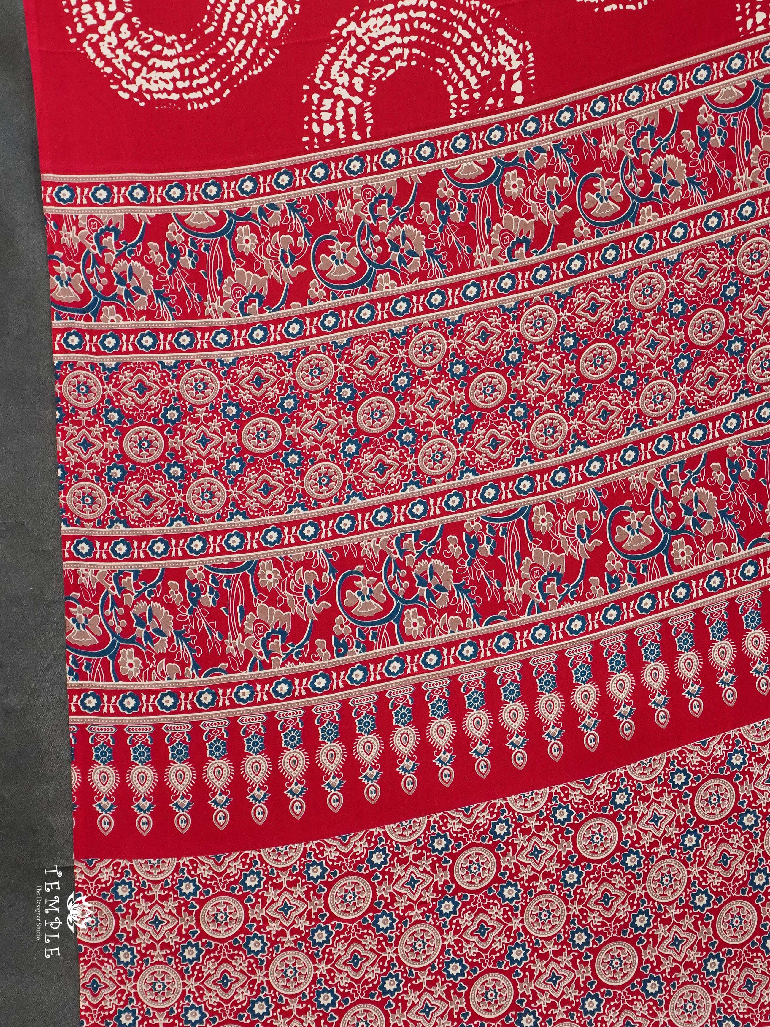 Semi Modal Silk Saree ( Pink) | TTDS2198
