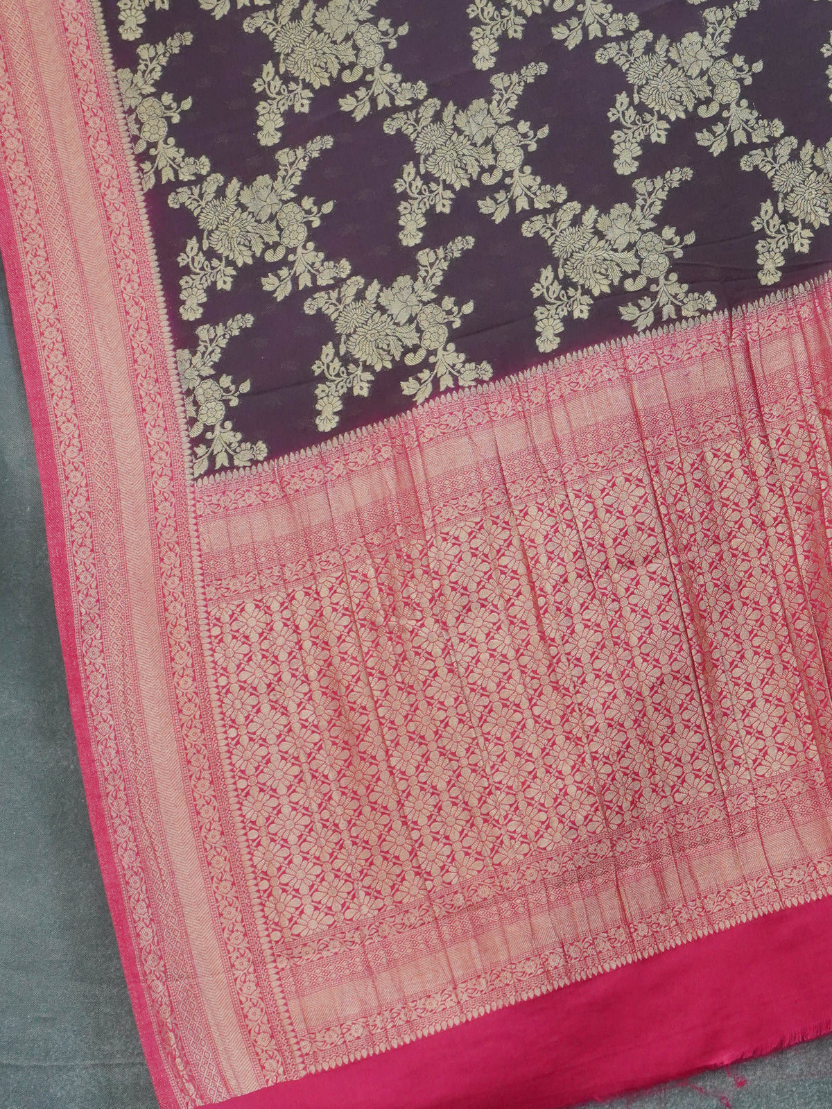 Viscose Georgette Saree | TTDS3724