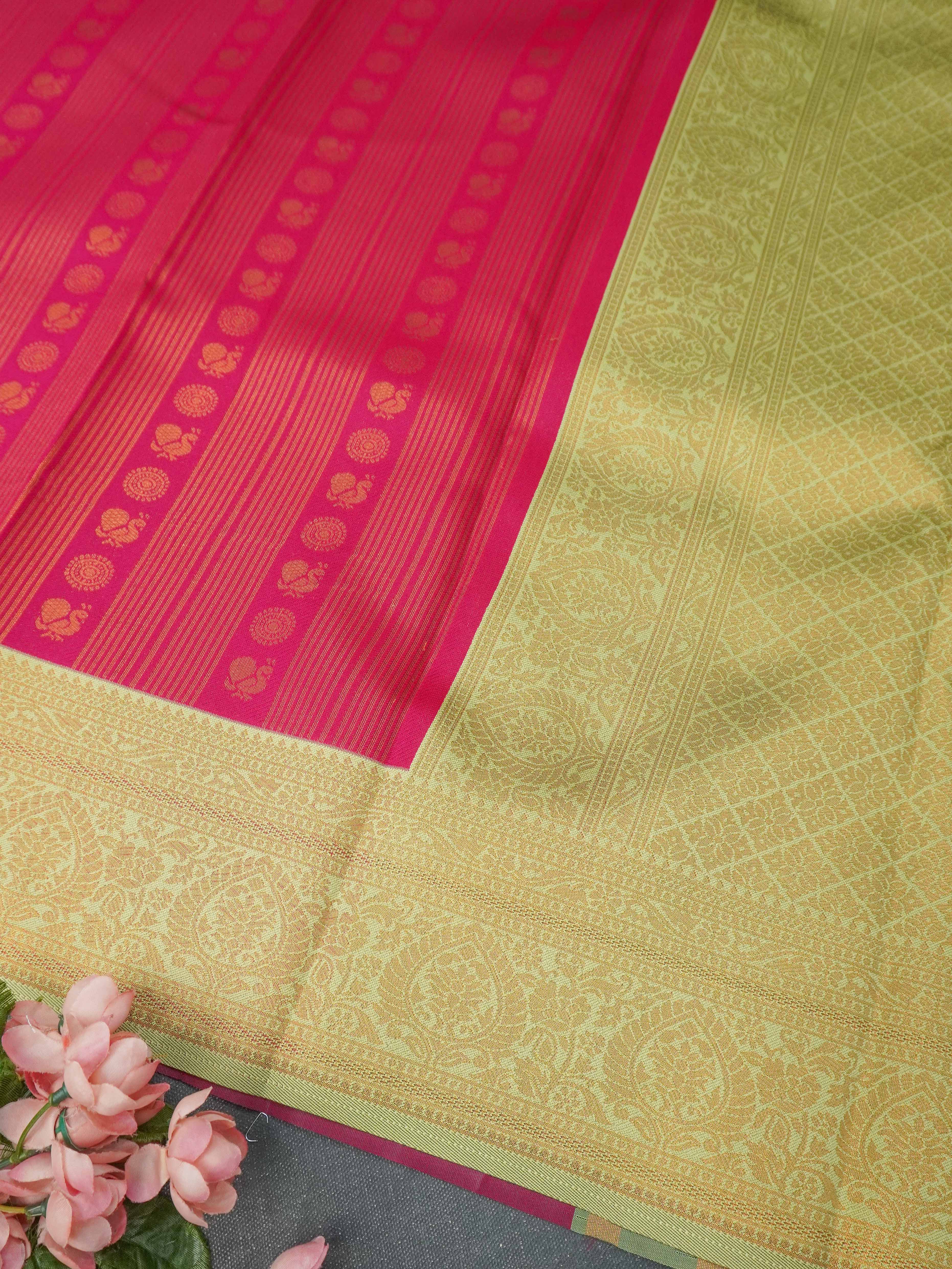 Semi Silk Saree | TTDS3282