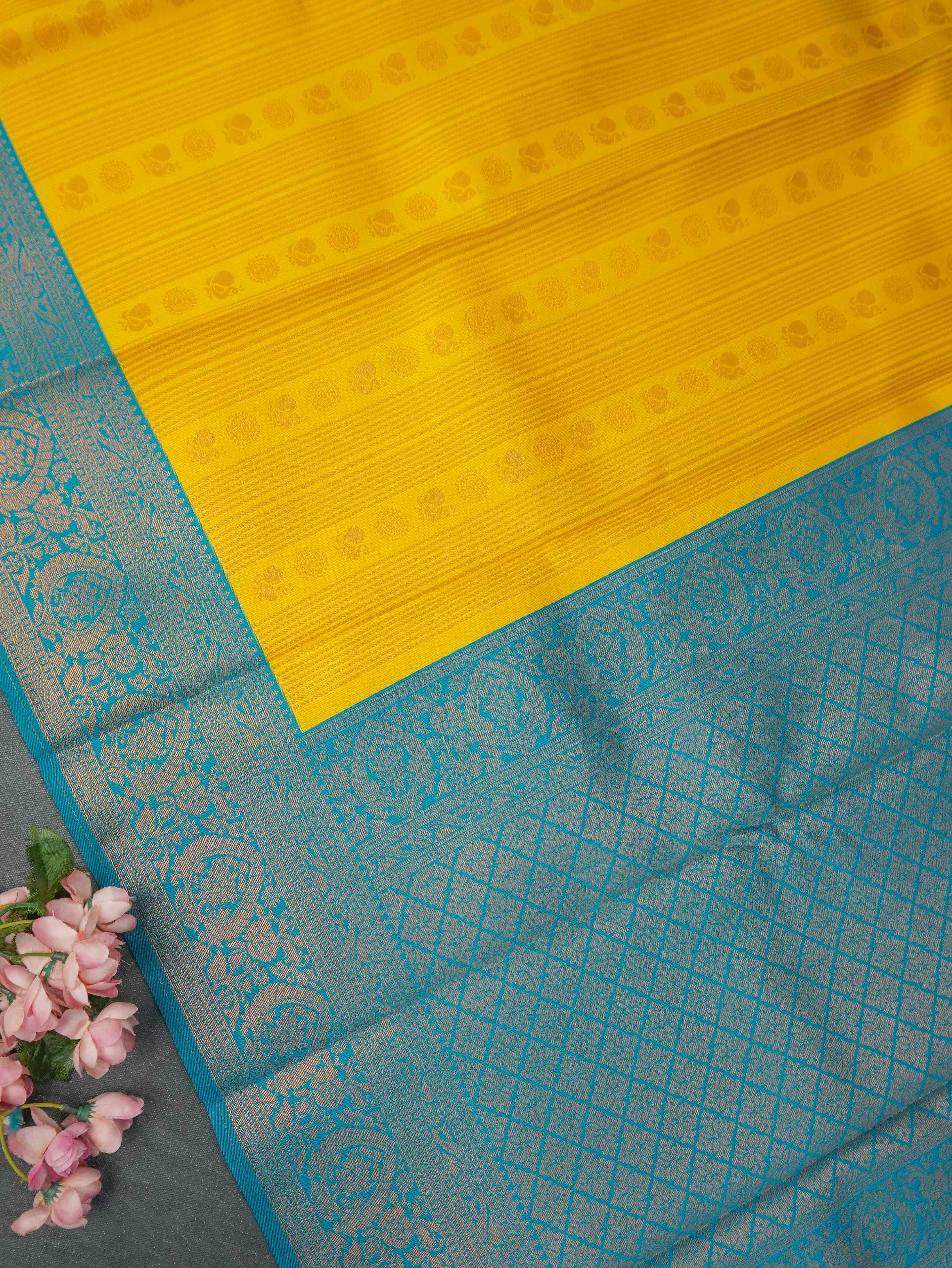 Semi Silk Saree | TTDS3282