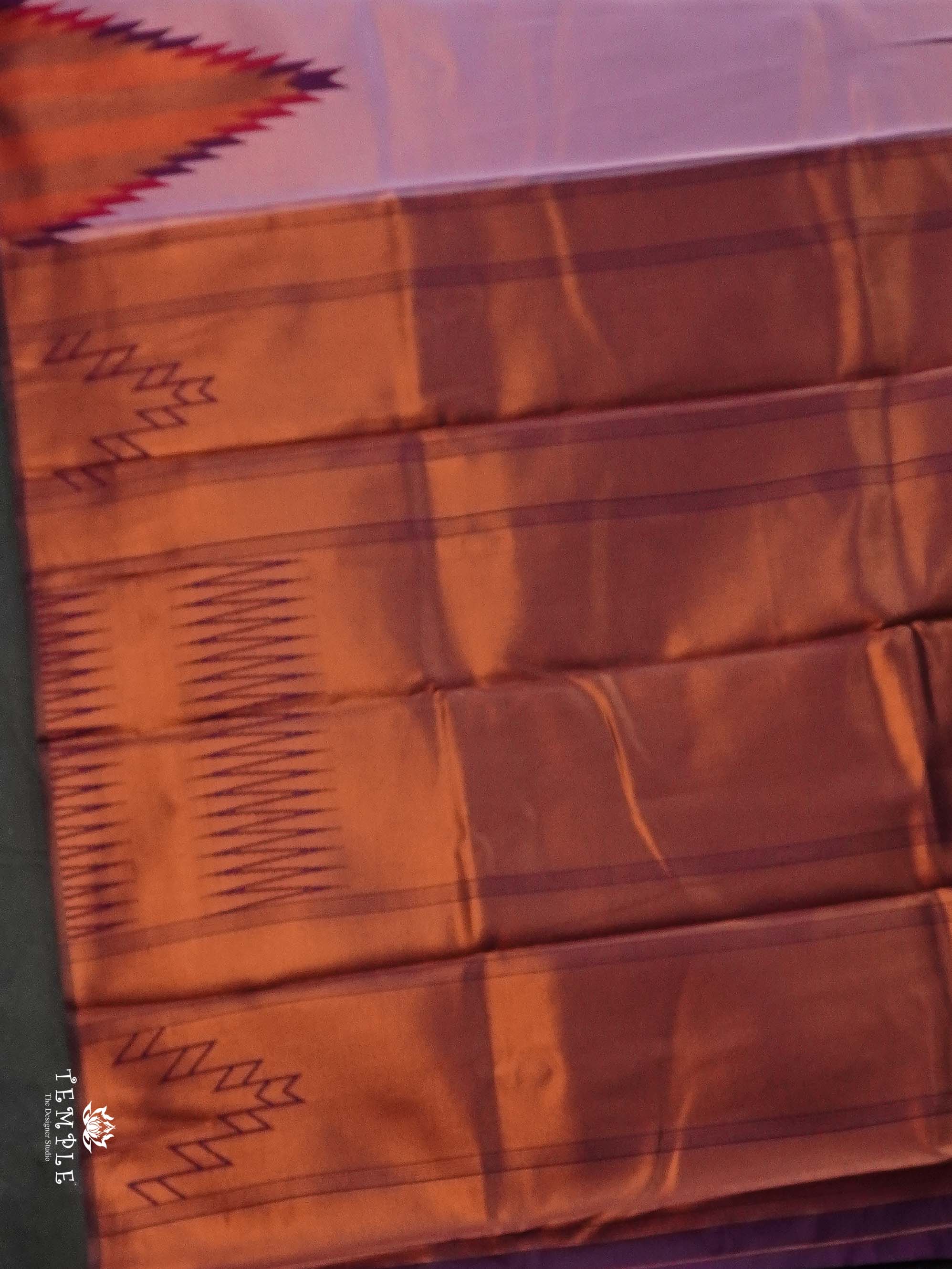 Tissue Brocade SIlk Saree | TTDS2378