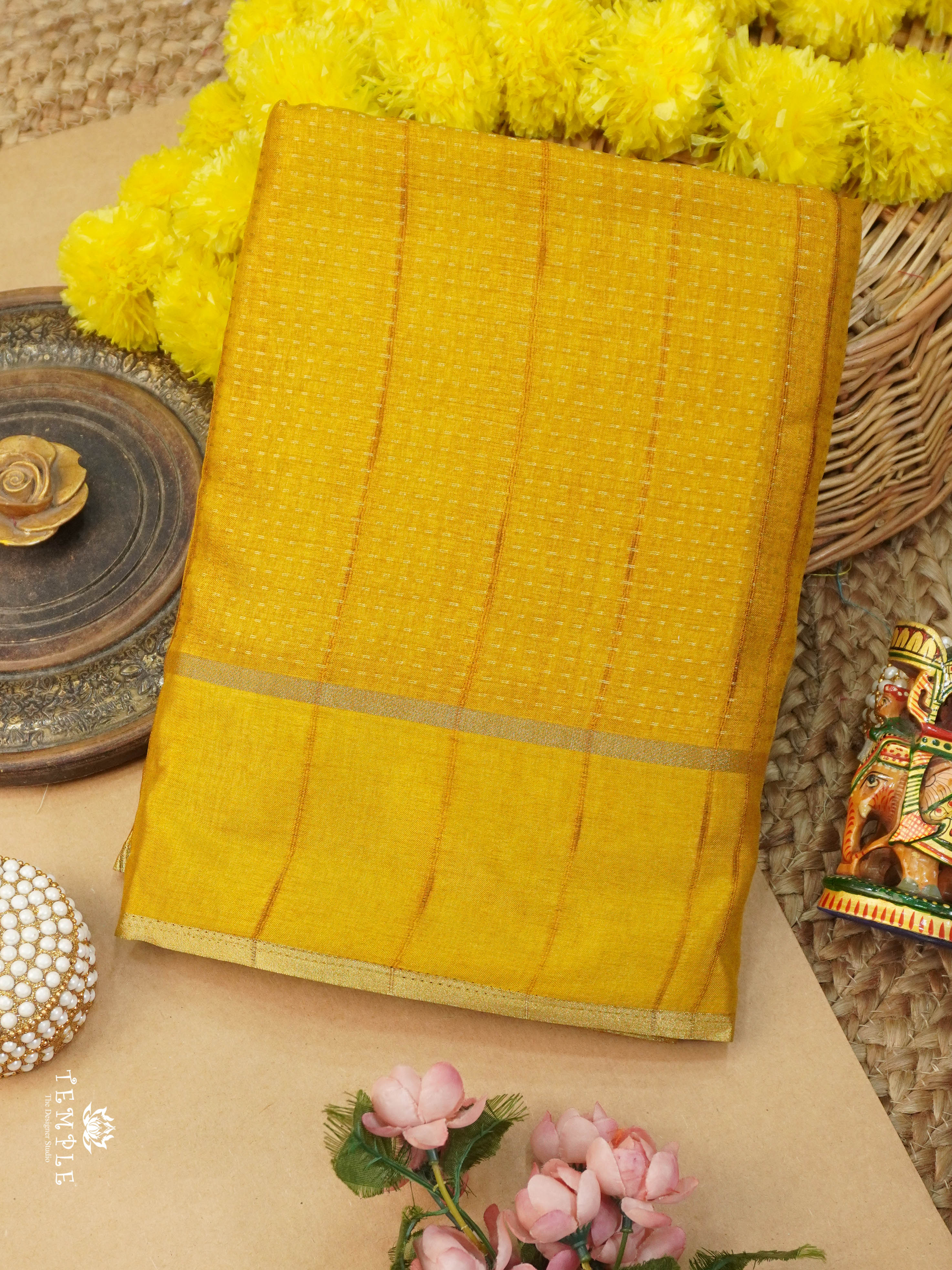 Handloom Matka Silk Saree | TTDS2896