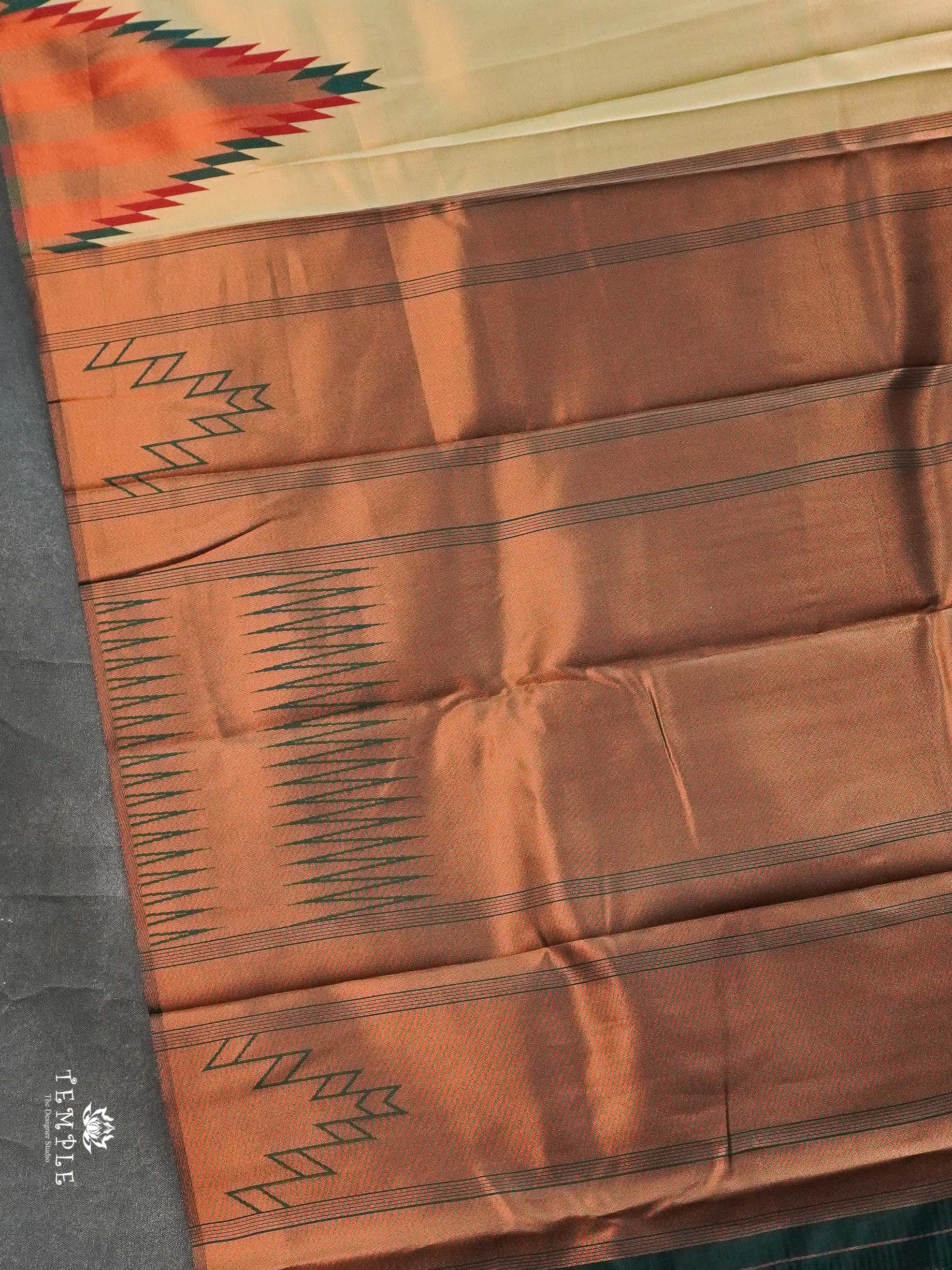 Tissue Brocade SIlk Saree | TTDS2378