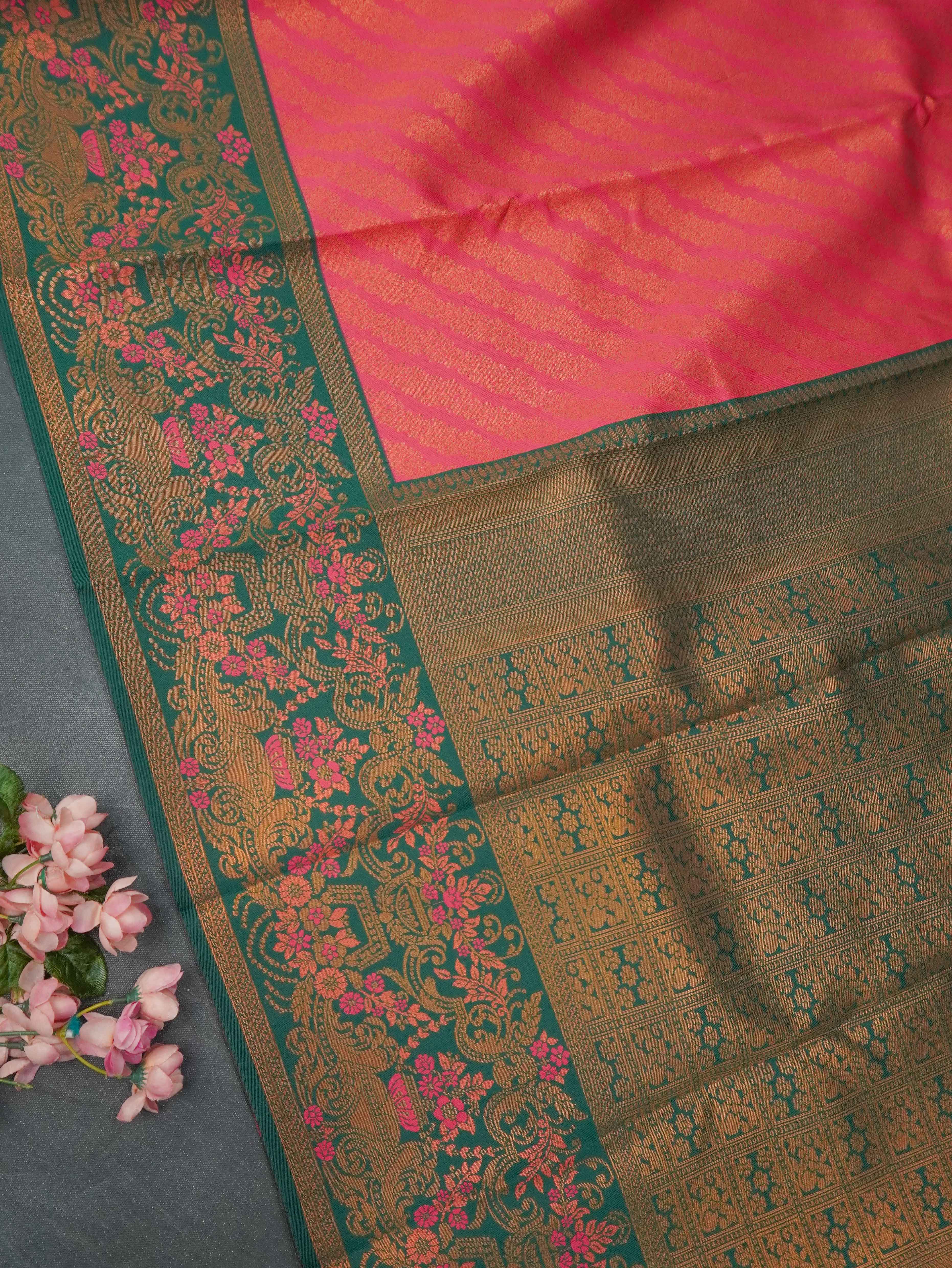 Semi Silk Saree | TTDS3281