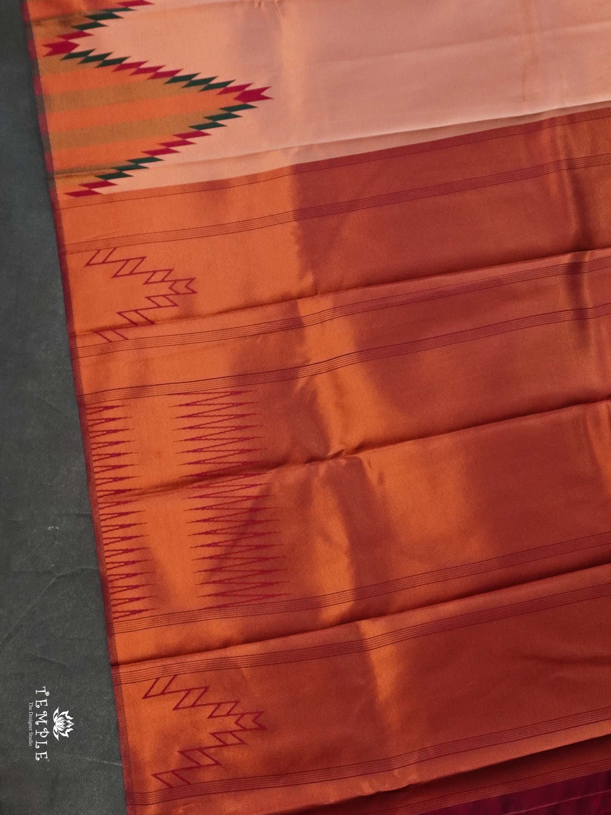 Tissue Brocade SIlk Saree | TTDS2378
