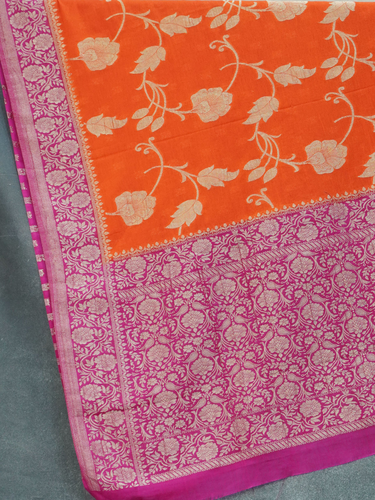 Viscose Georgette Saree | TTDS3723