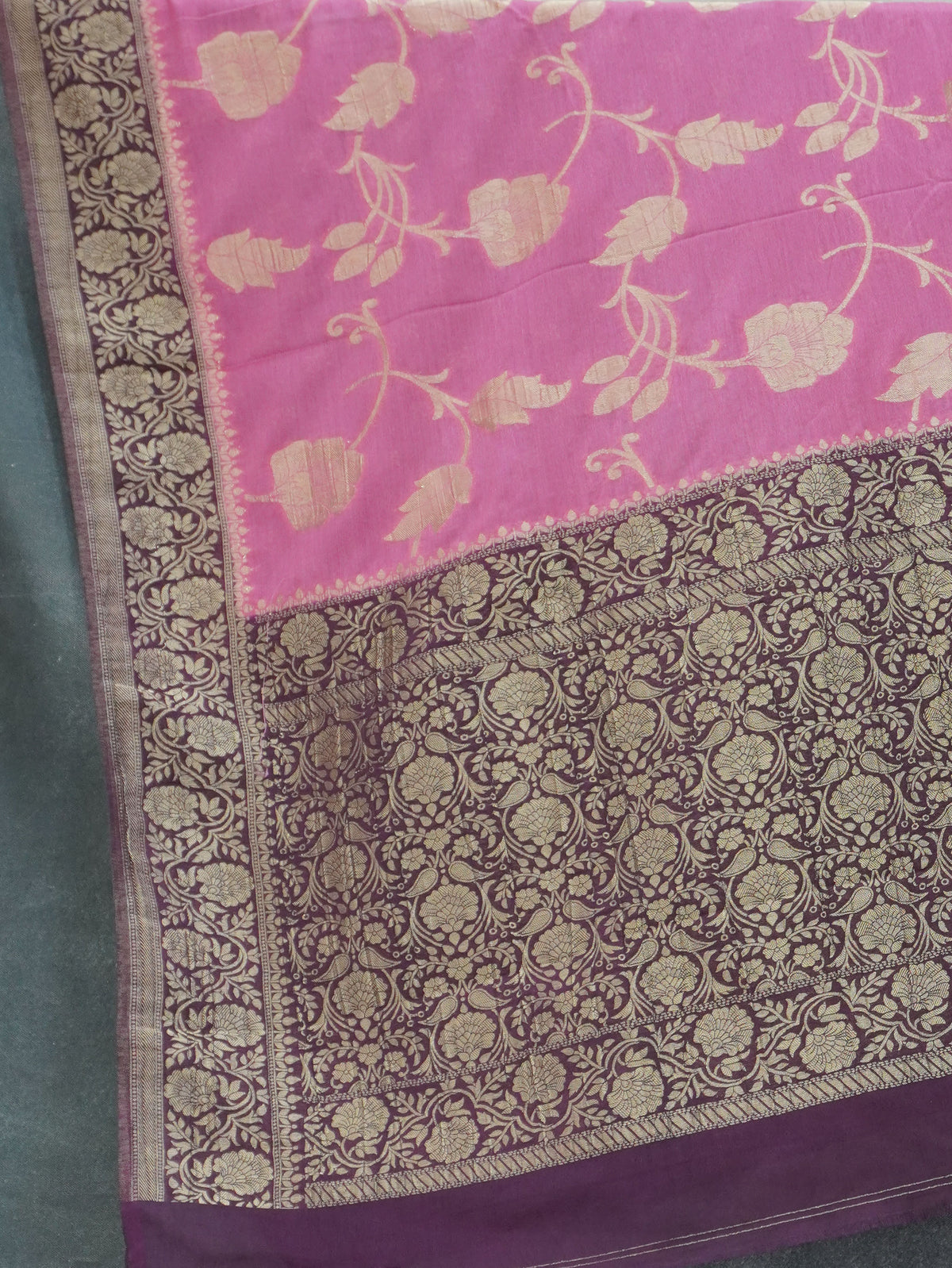 Viscose Georgette Saree | TTDS3723