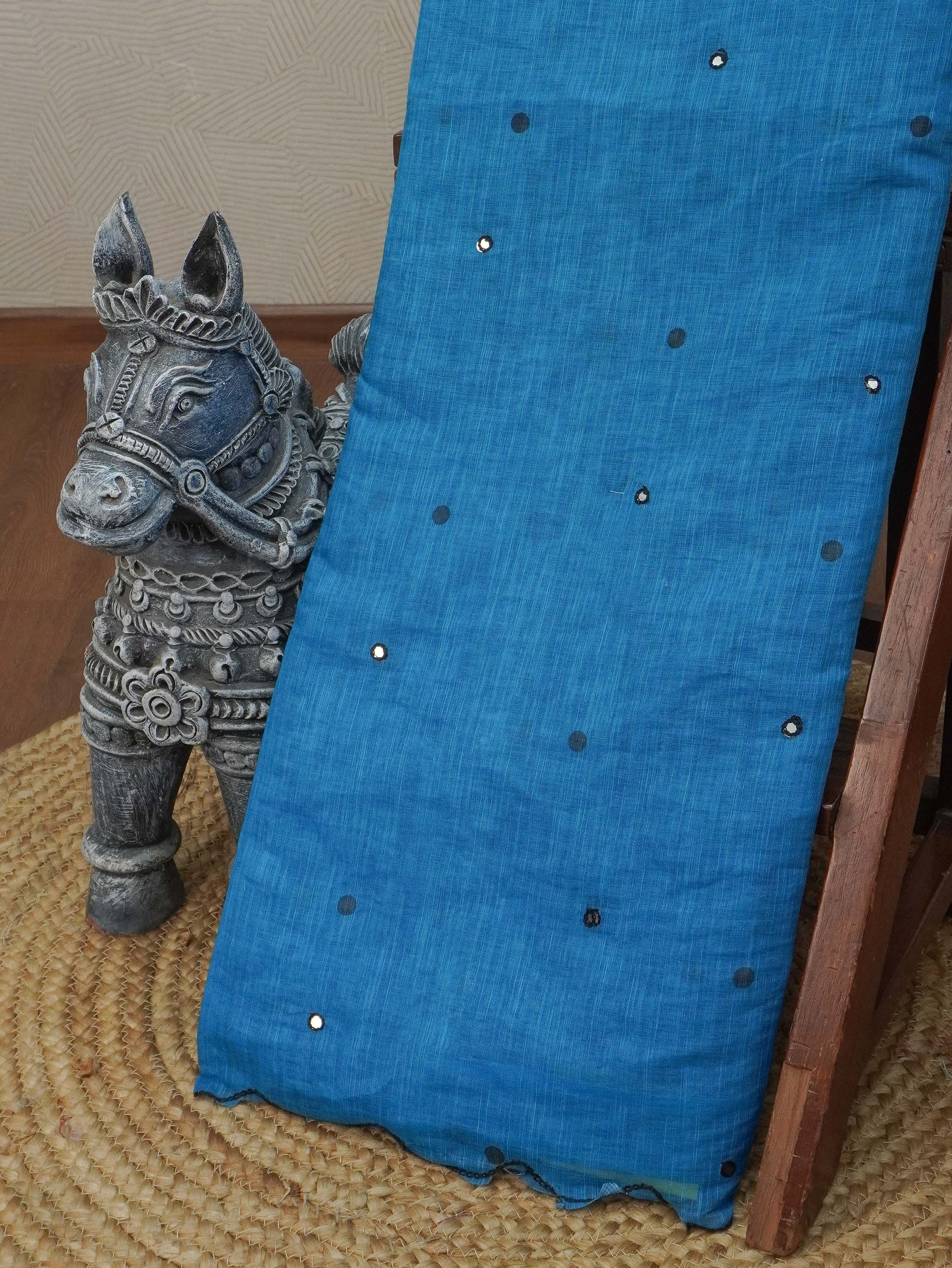 Linen Cotton Saree | TTDS3288