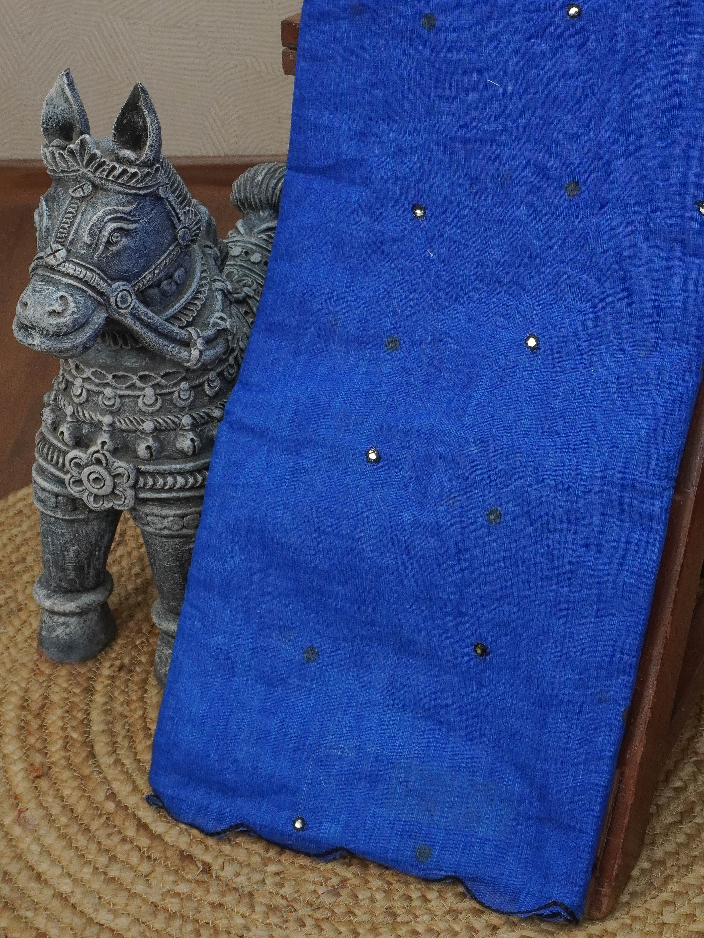 Linen Cotton Saree | TTDS3288