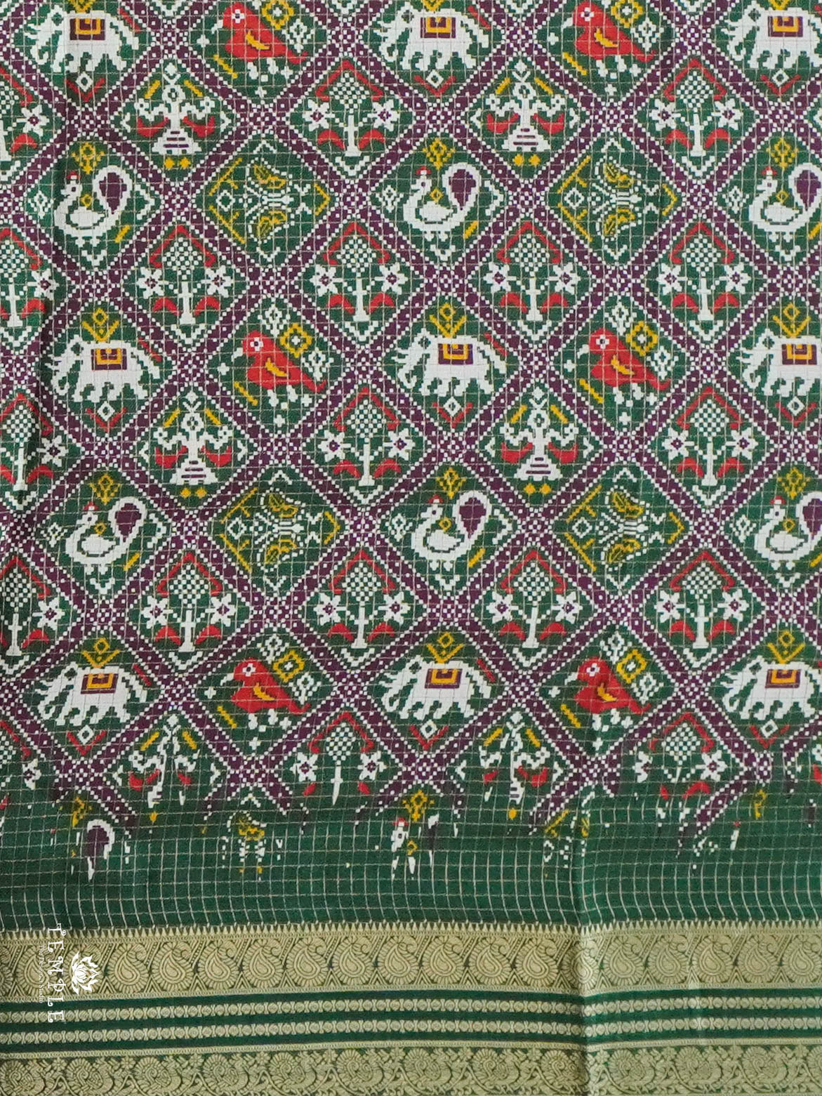 Sungudi Cotton Saree | TTDS2932