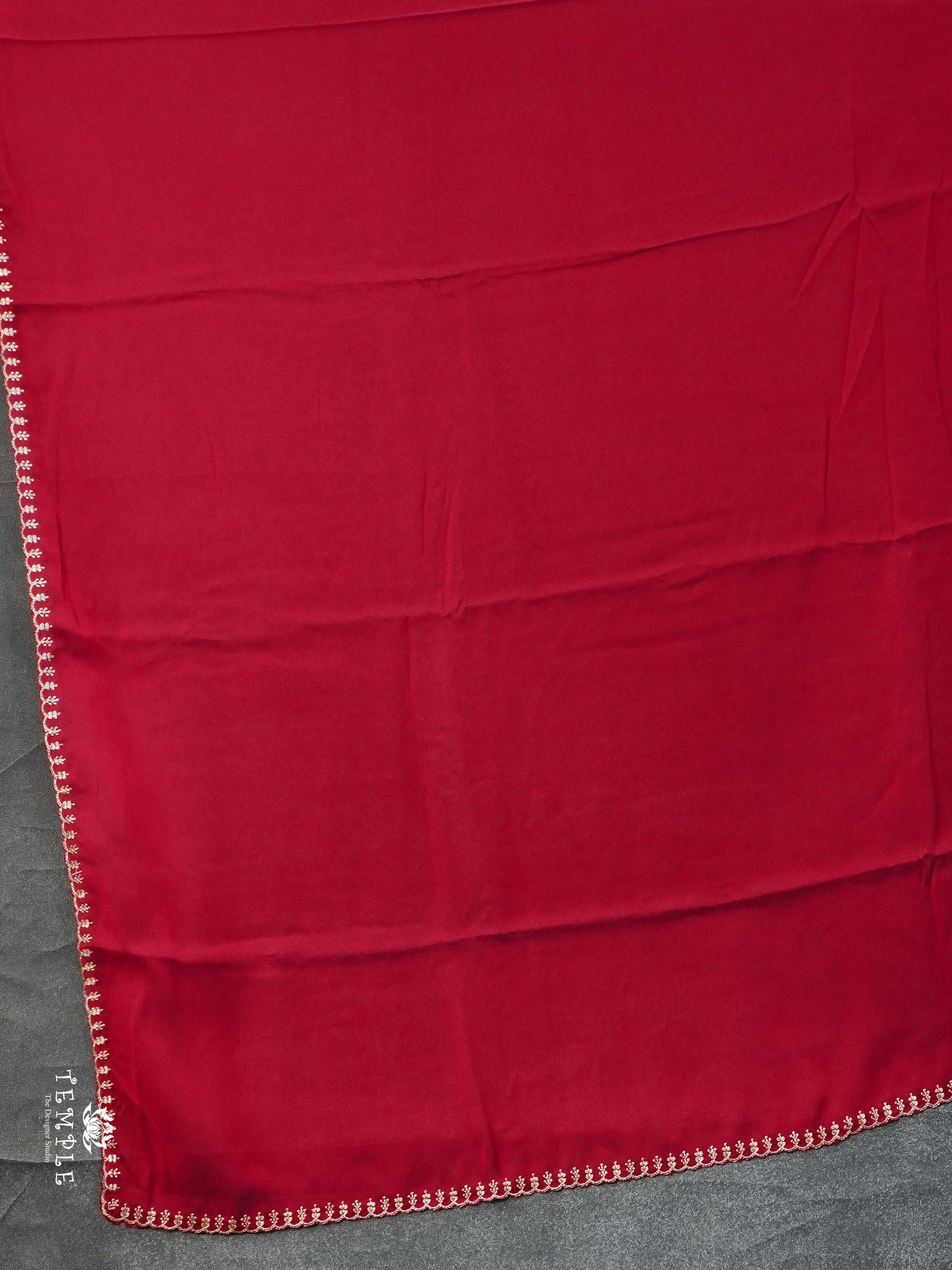 Designer Saree With Embroidery Blouse | TTDS2371