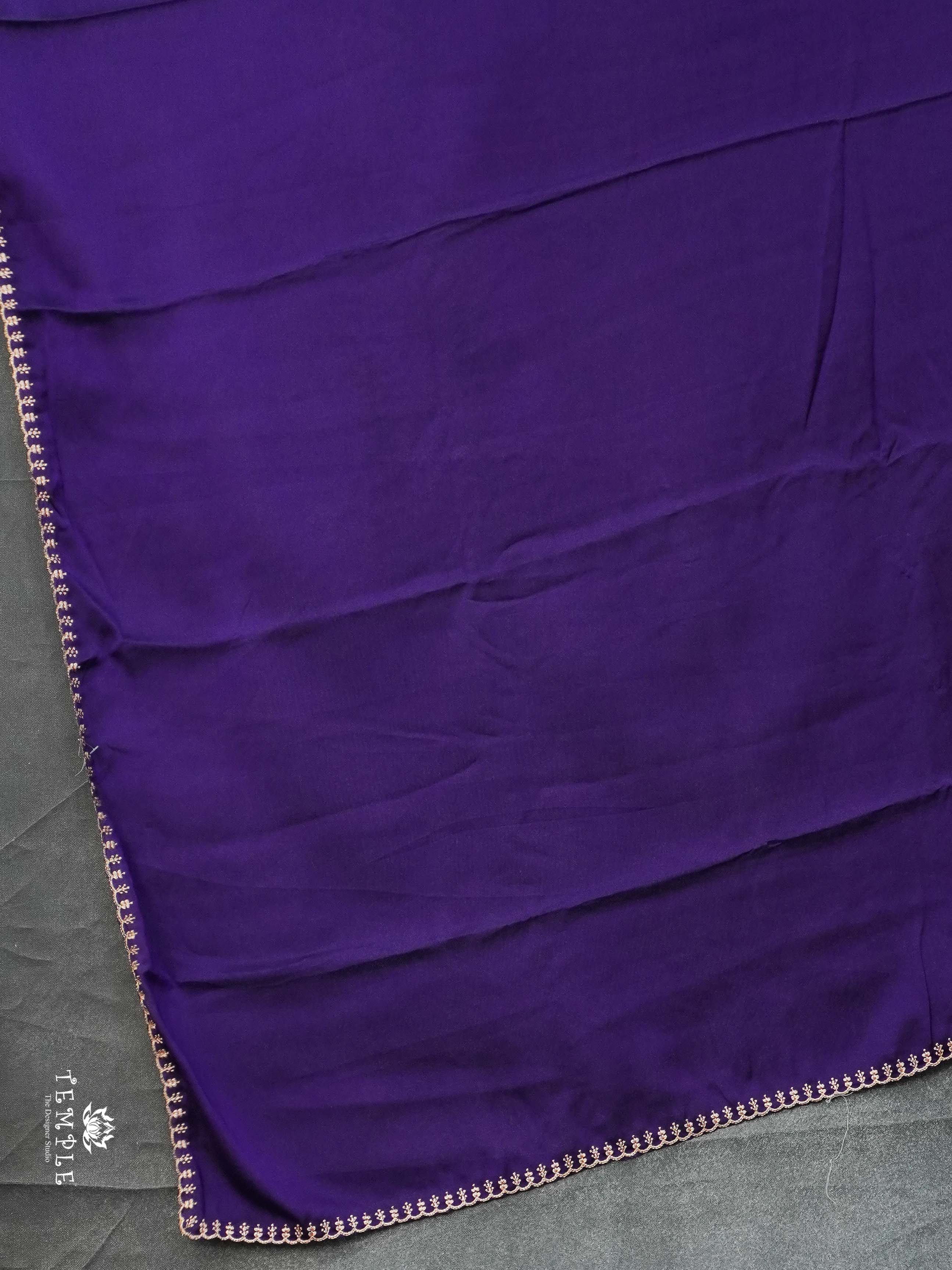Designer Saree With Embroidery Blouse | TTDS2371