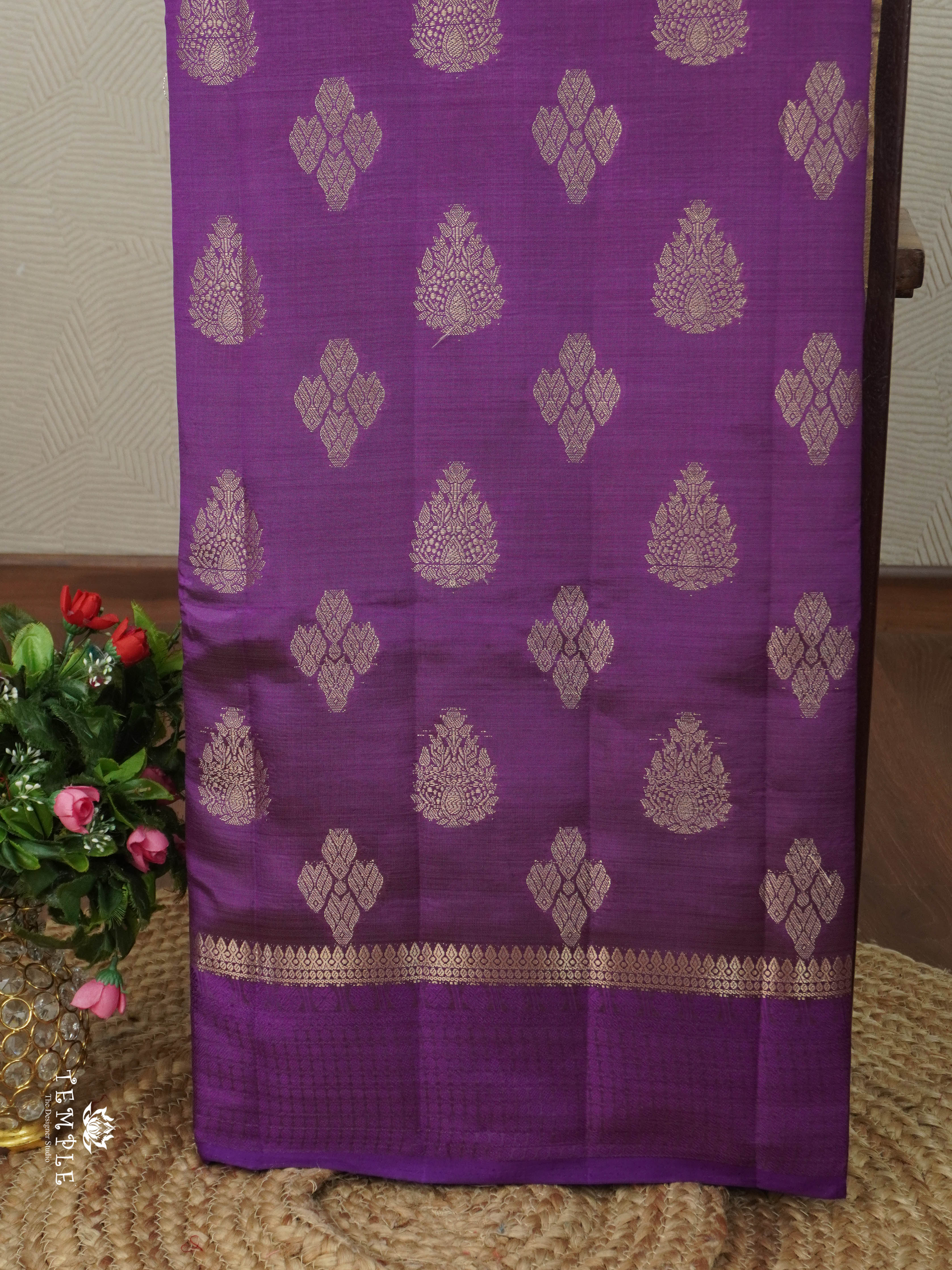Semi Tussar Silk Sarees | TTDS2902