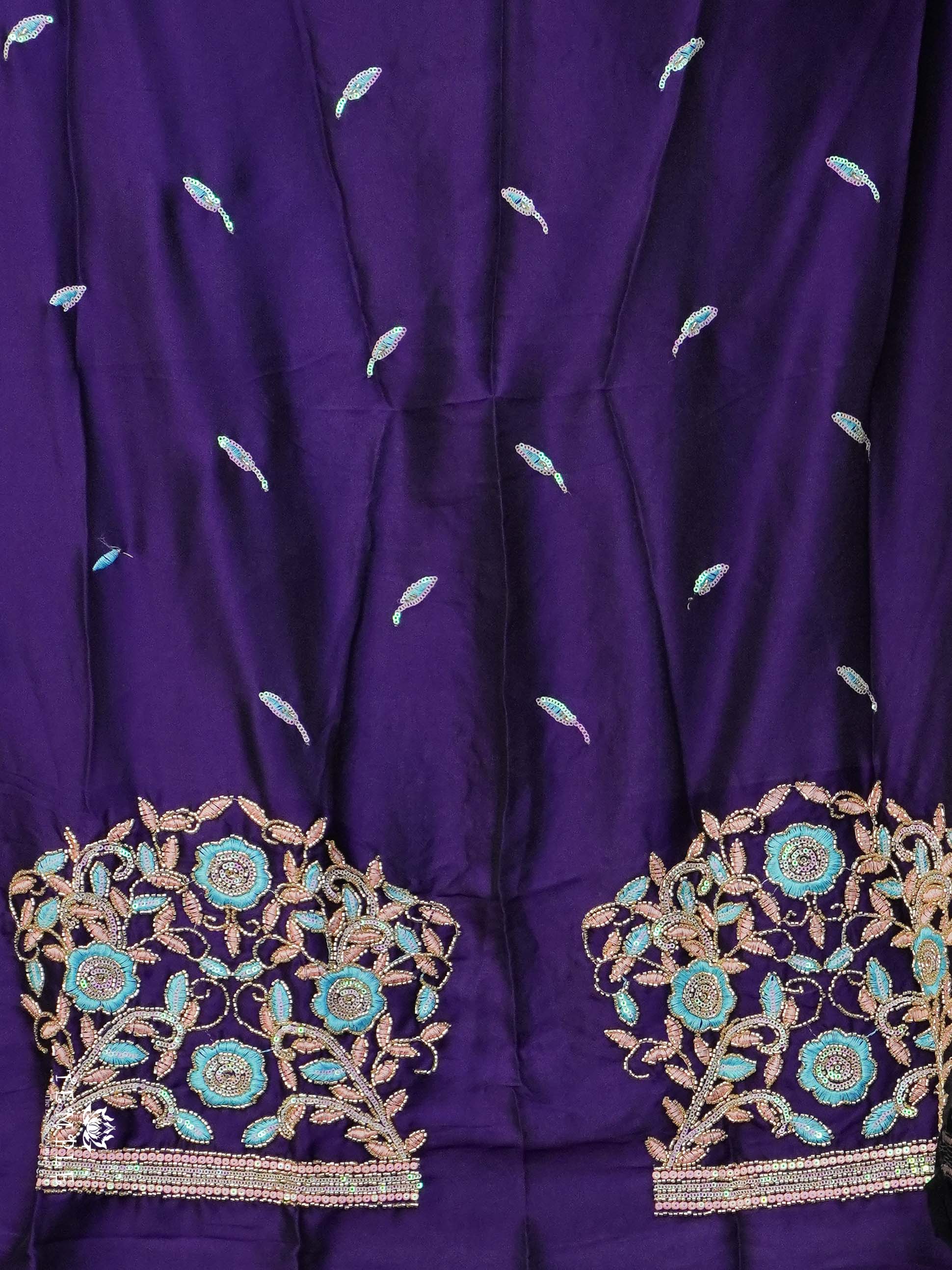 Designer Saree With Embroidery Blouse | TTDS2371