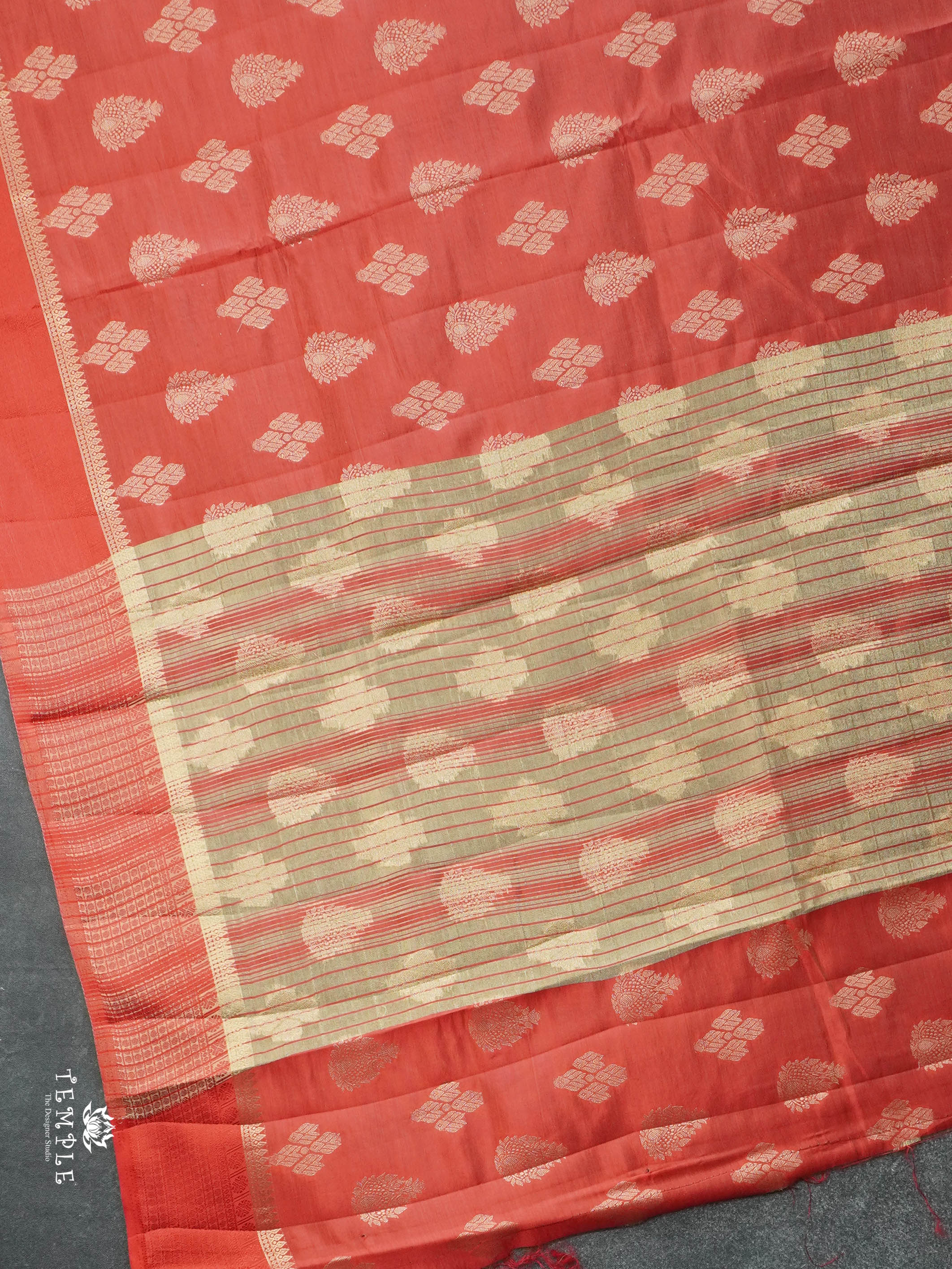 Semi Tussar Silk Sarees | TTDS2902
