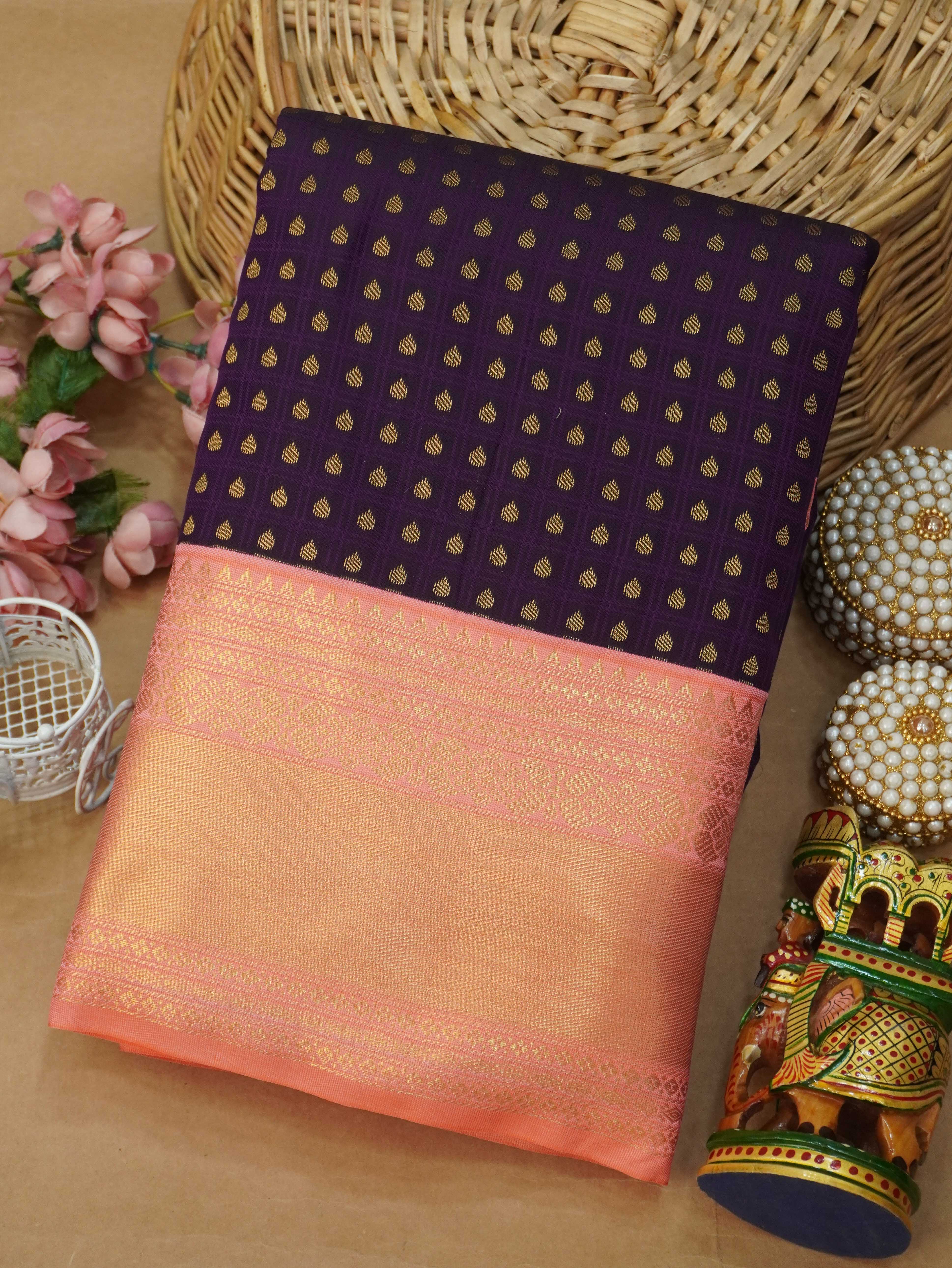Semi Silk Saree | TTDS3300