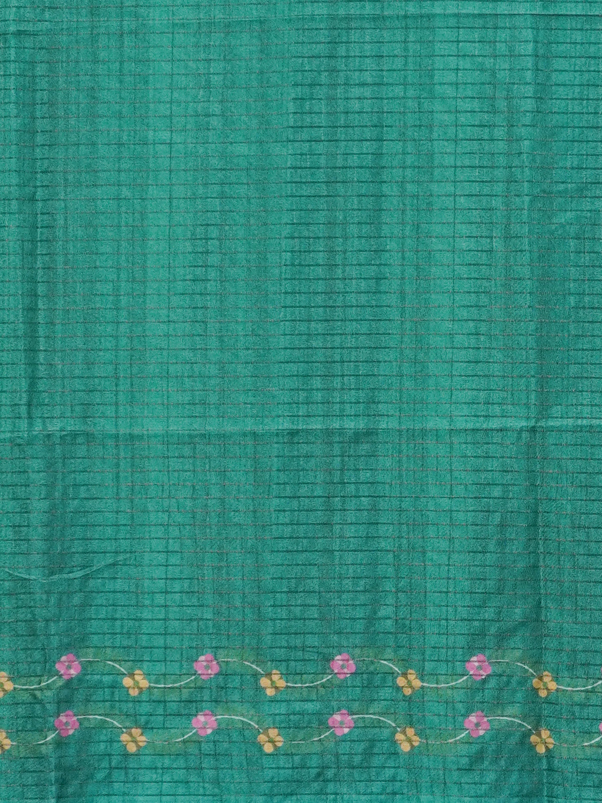 Printed Tussar Saree | TTDS3719