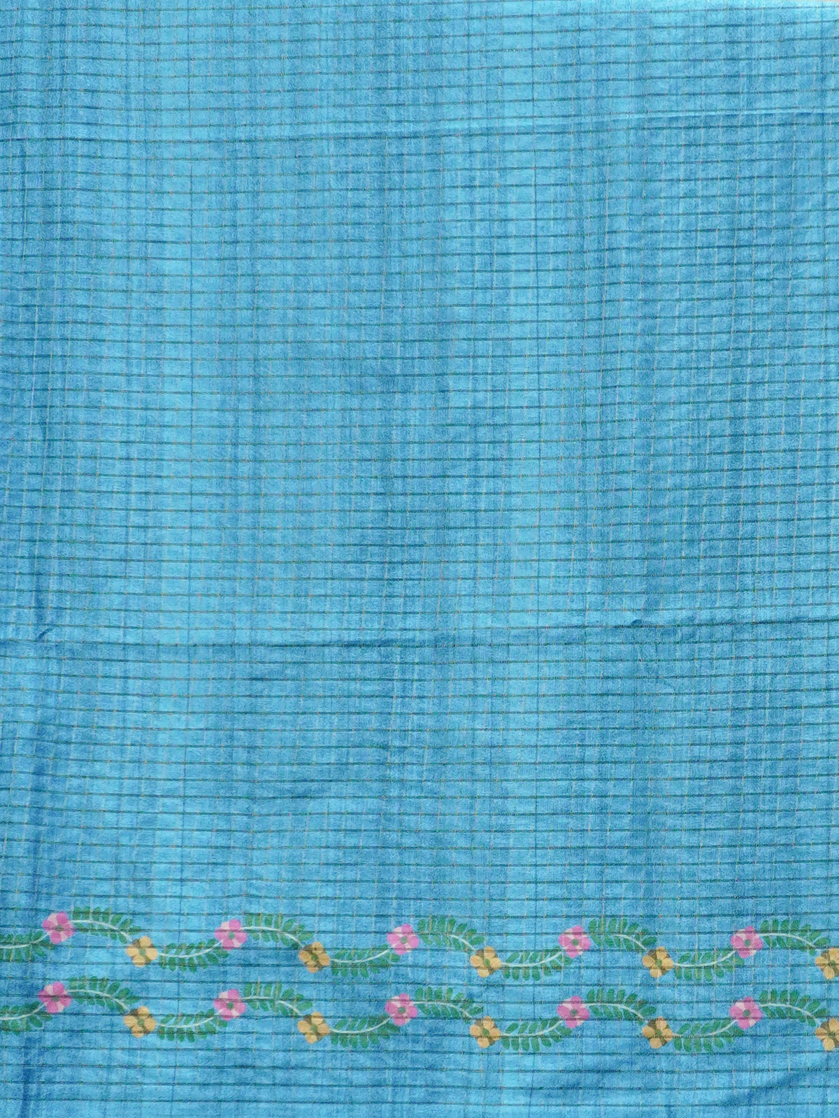 Printed Tussar Saree | TTDS3719