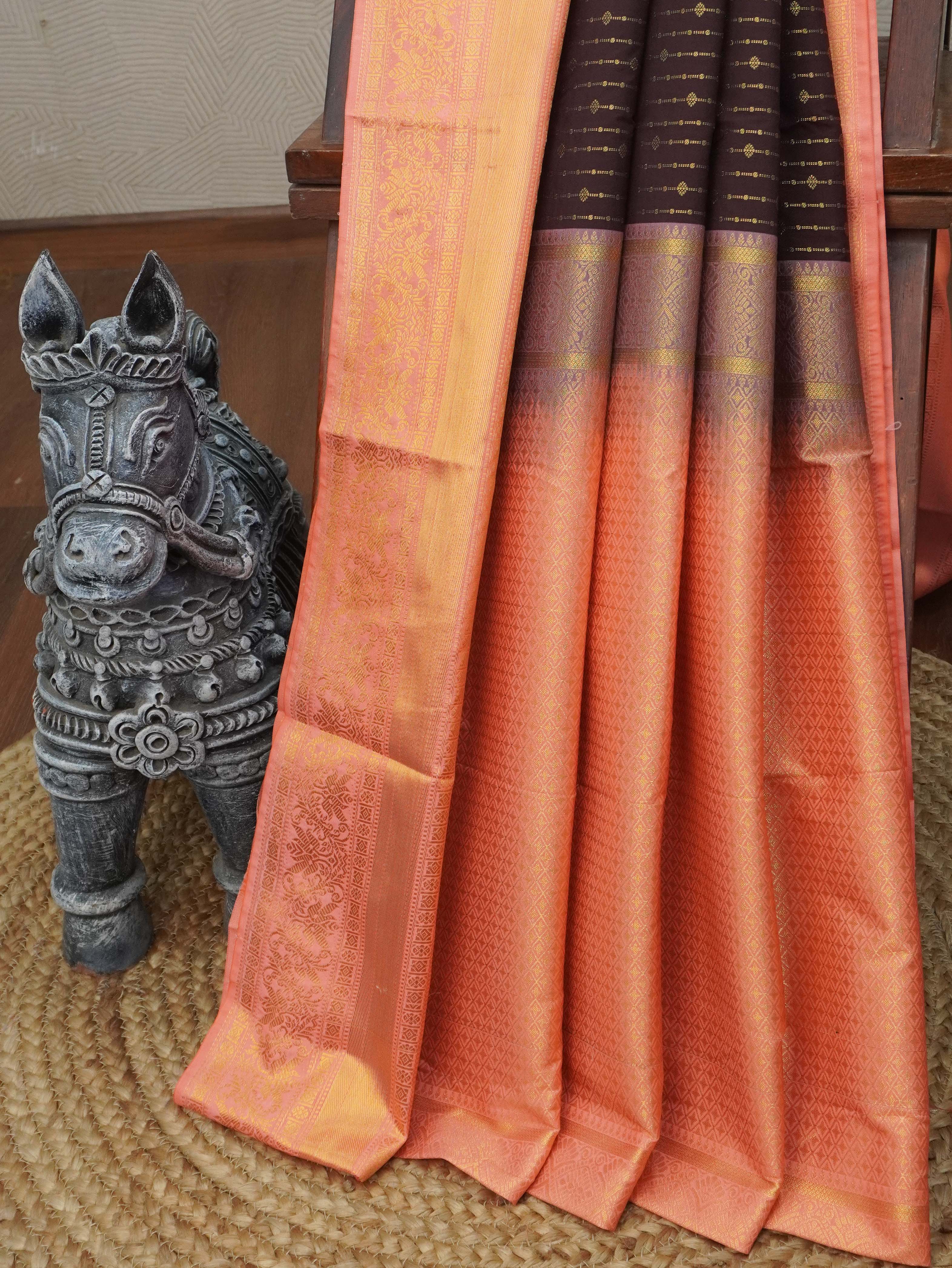Semi Silk Saree | TTDS3300