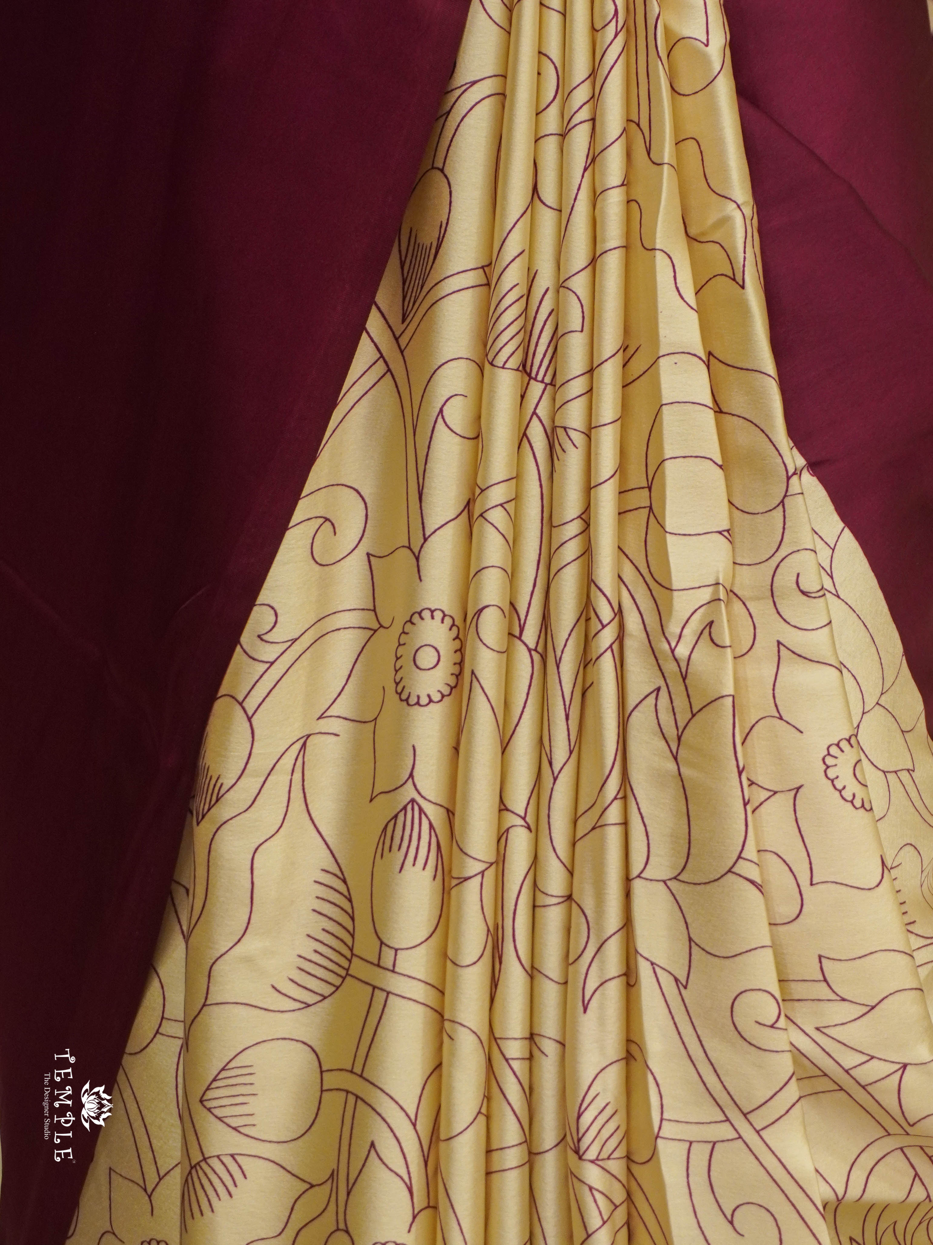 Modal Silk Saree (Half & Half) | TTDS2901