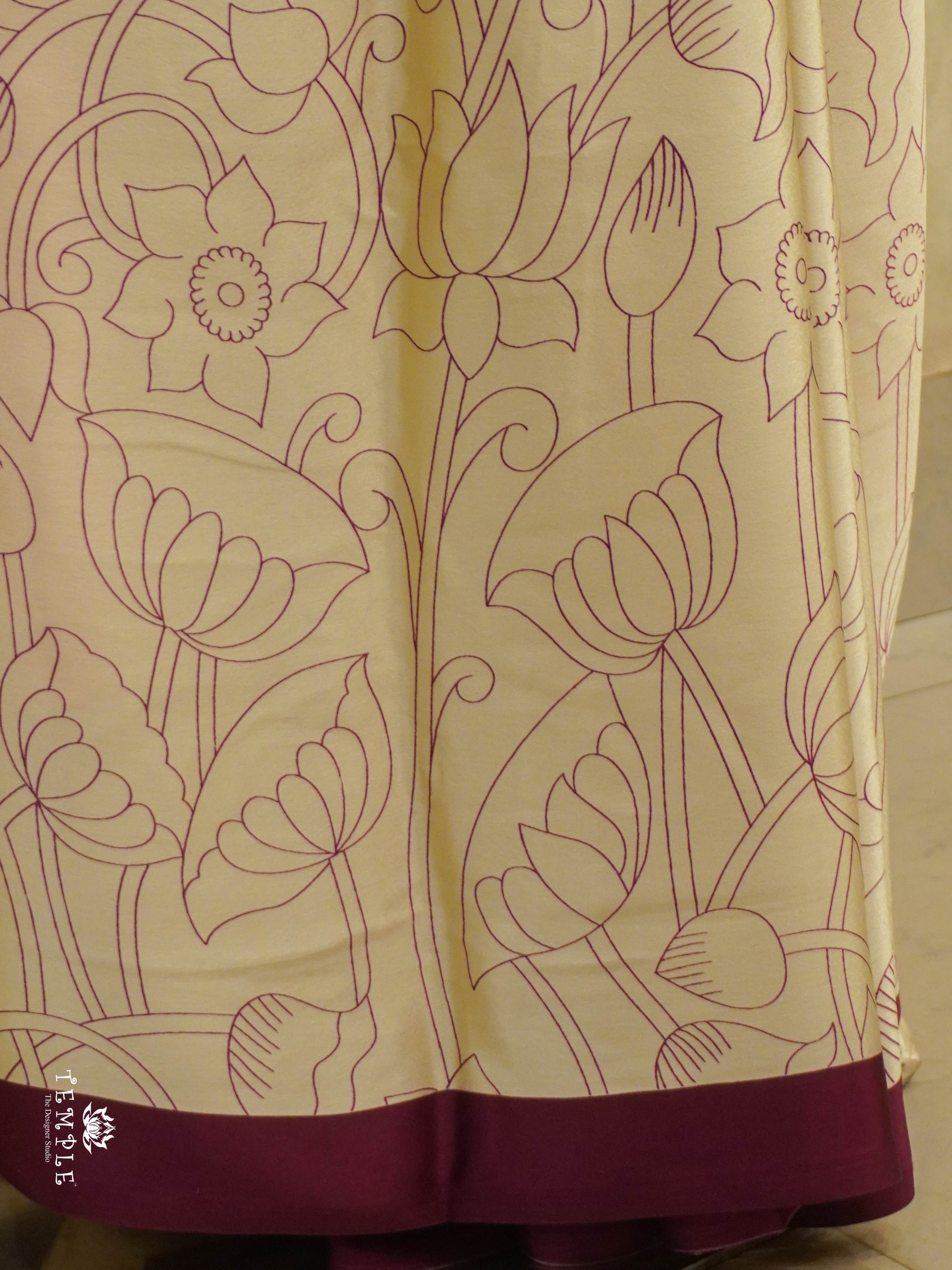 Modal Silk Saree (Half & Half) | TTDS2901