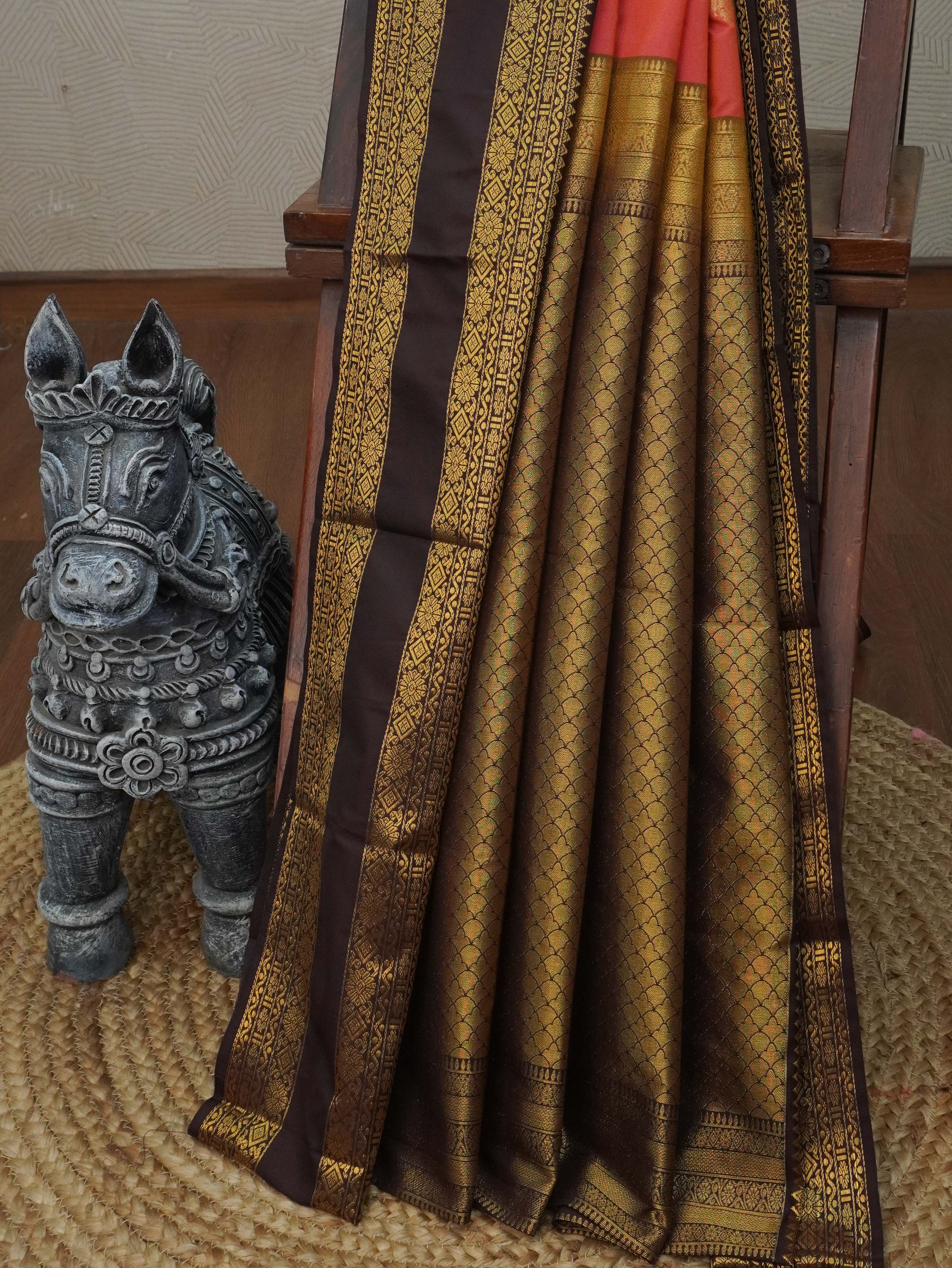 Semi Silk Saree | TTDS3300