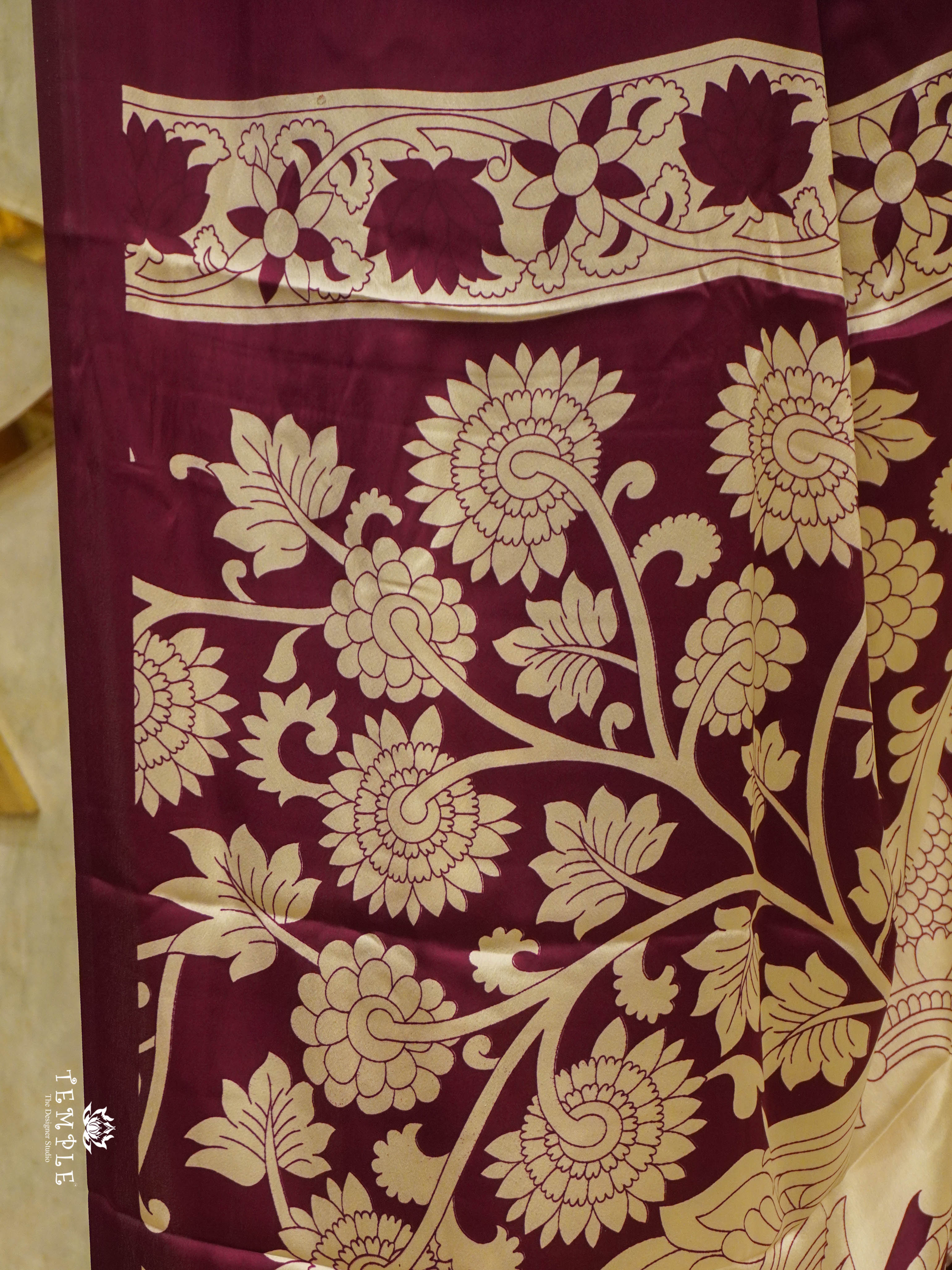Modal Silk Saree (Half & Half) | TTDS2901