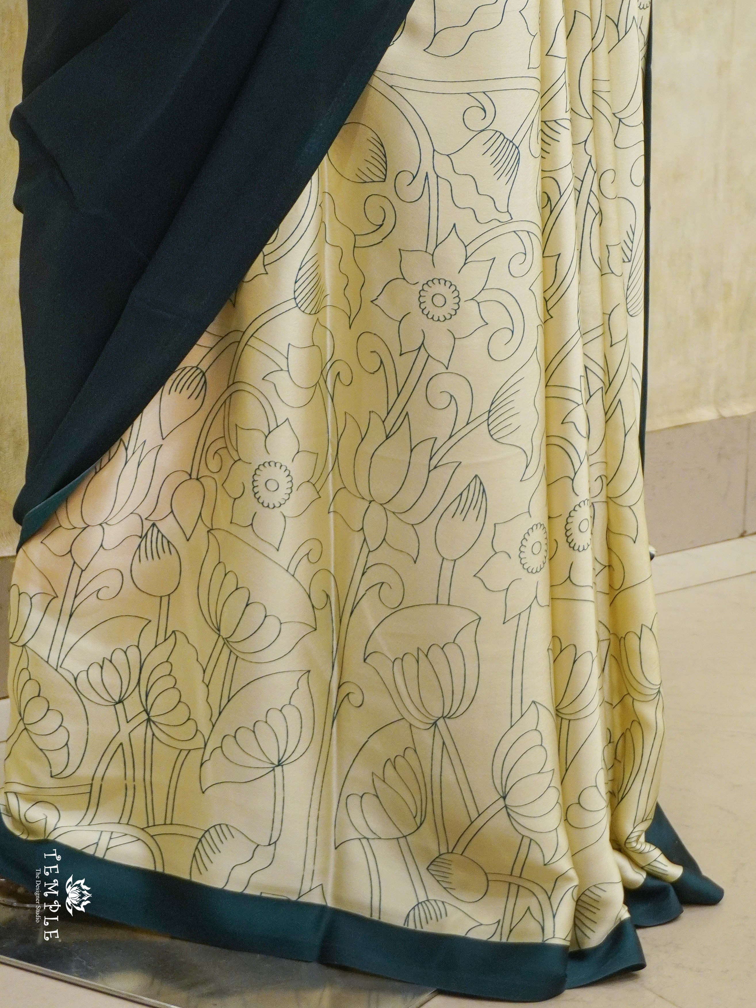 Modal Silk Saree (Half & Half) | TTDS2901