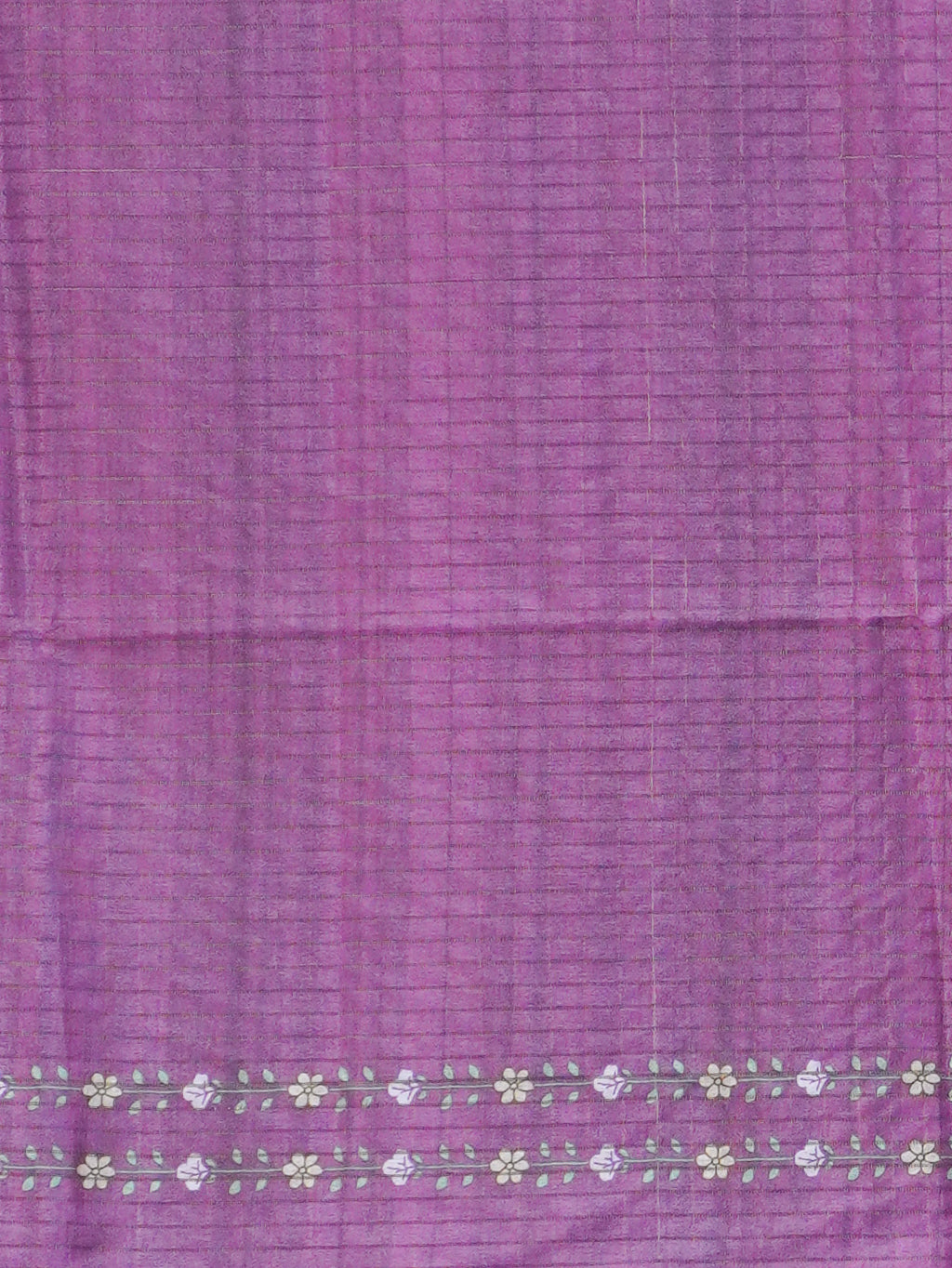 Printed Tussar Saree | TTDS3720