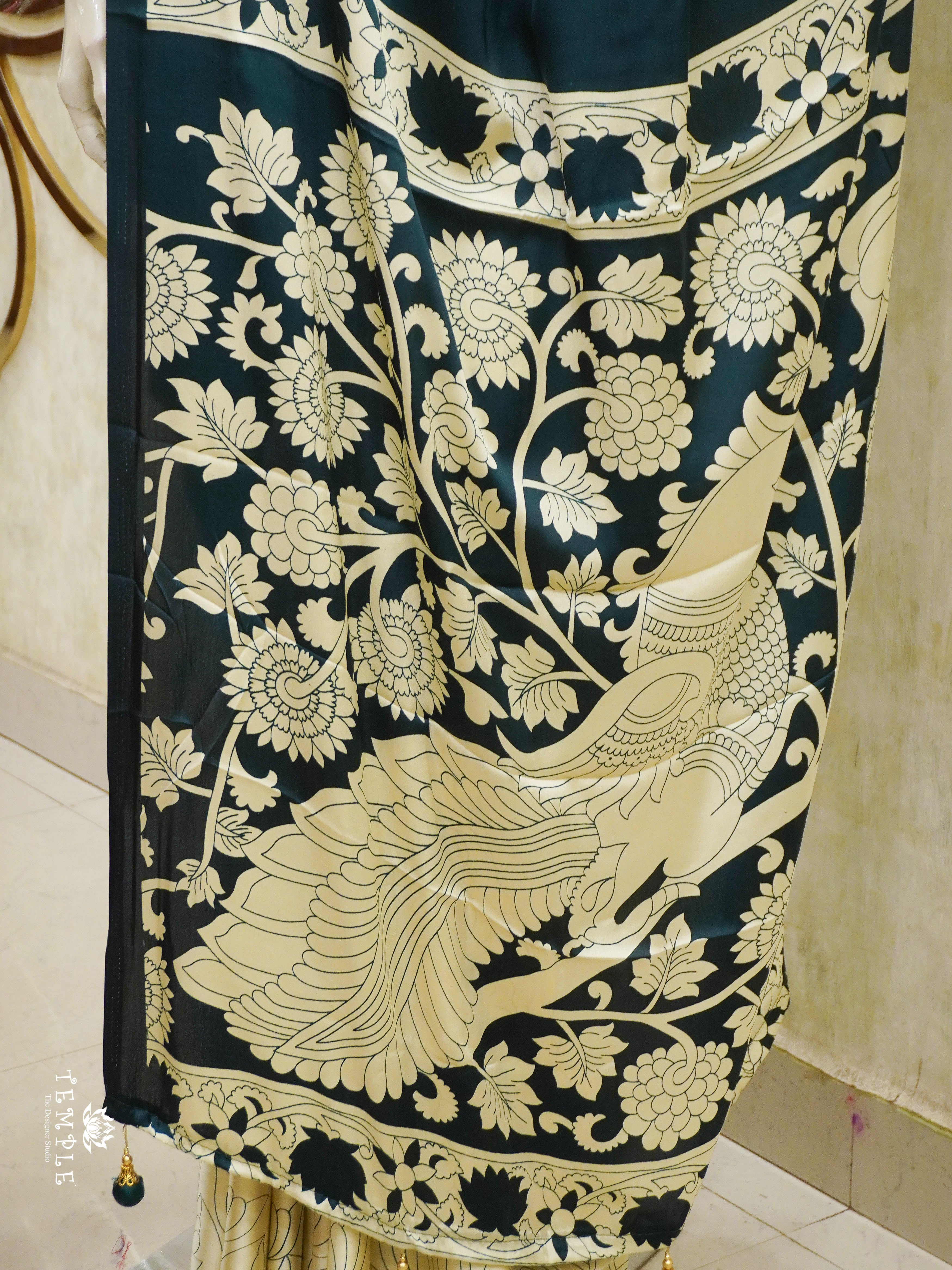 Modal Silk Saree (Half & Half) | TTDS2901