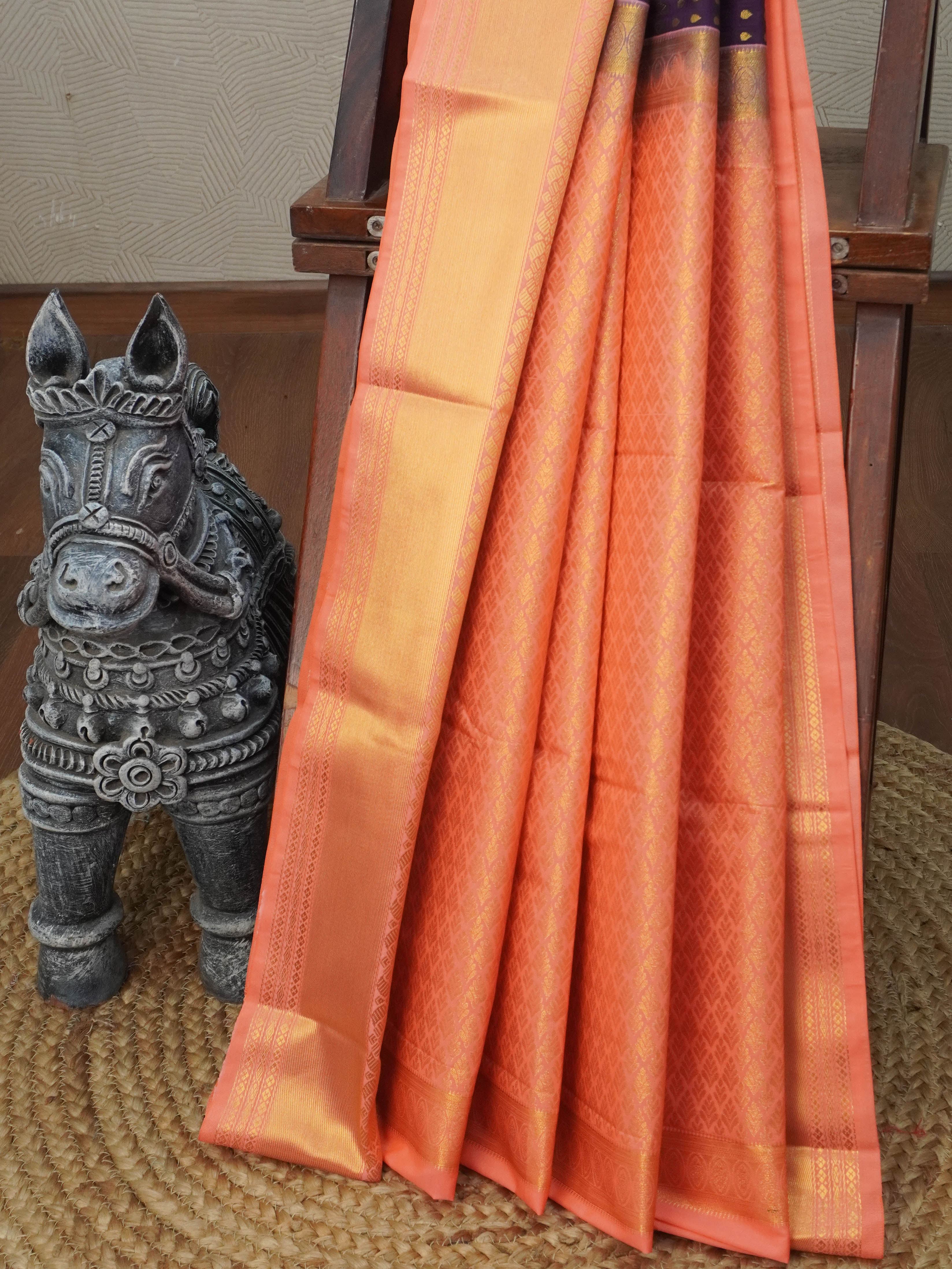 Semi Silk Saree | TTDS3300