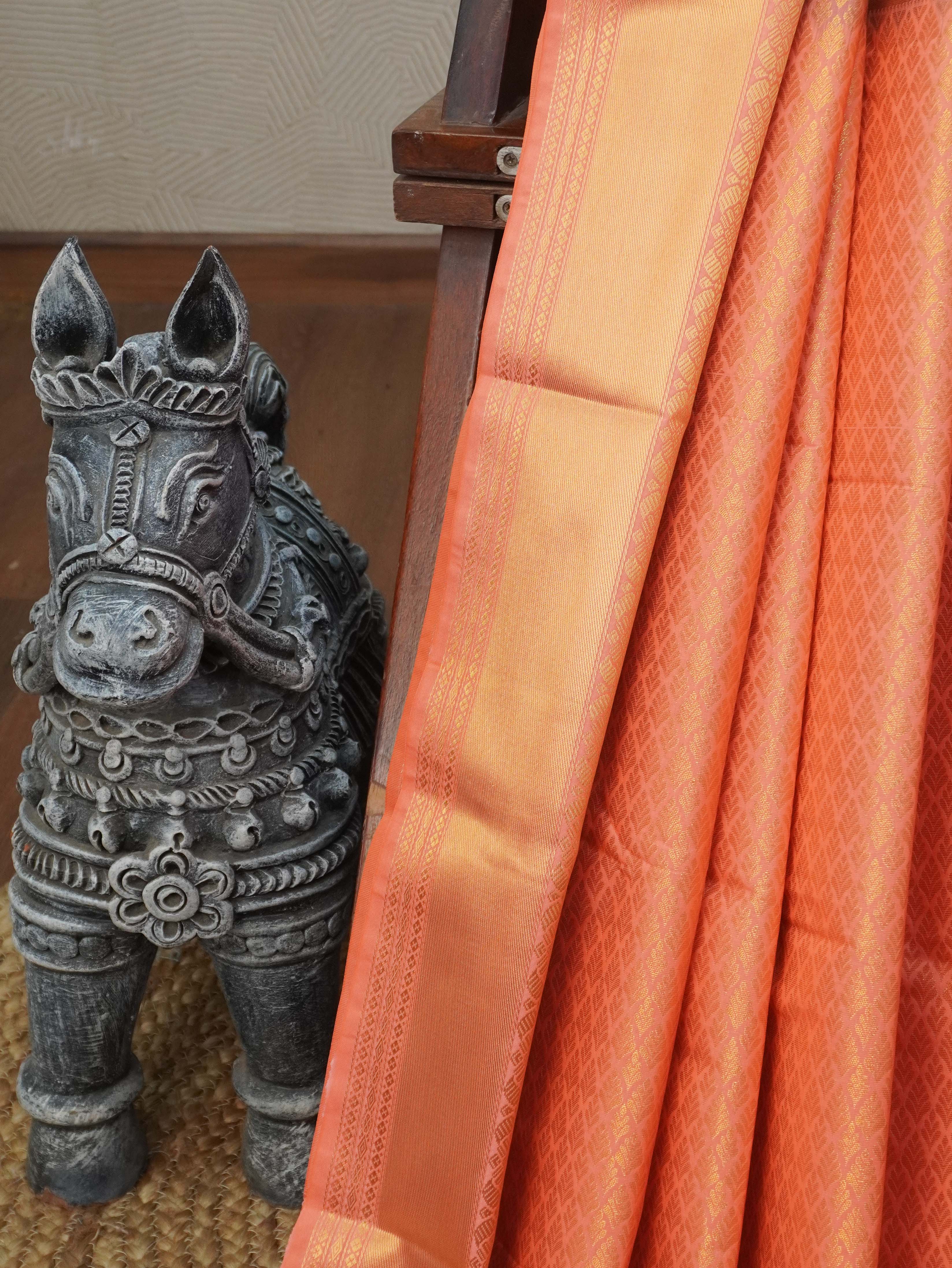 Semi Silk Saree | TTDS3300