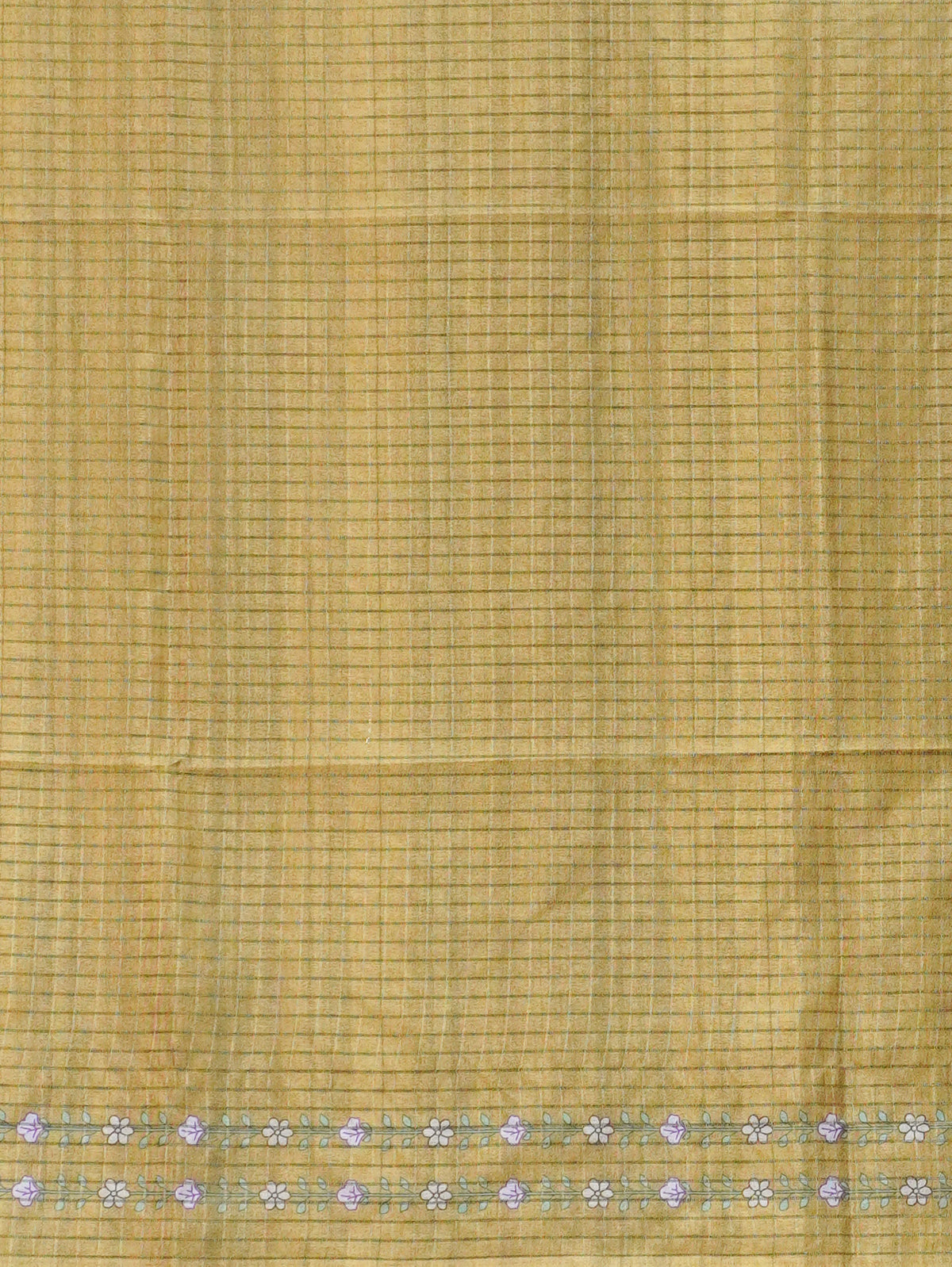 Printed Tussar Saree | TTDS3720