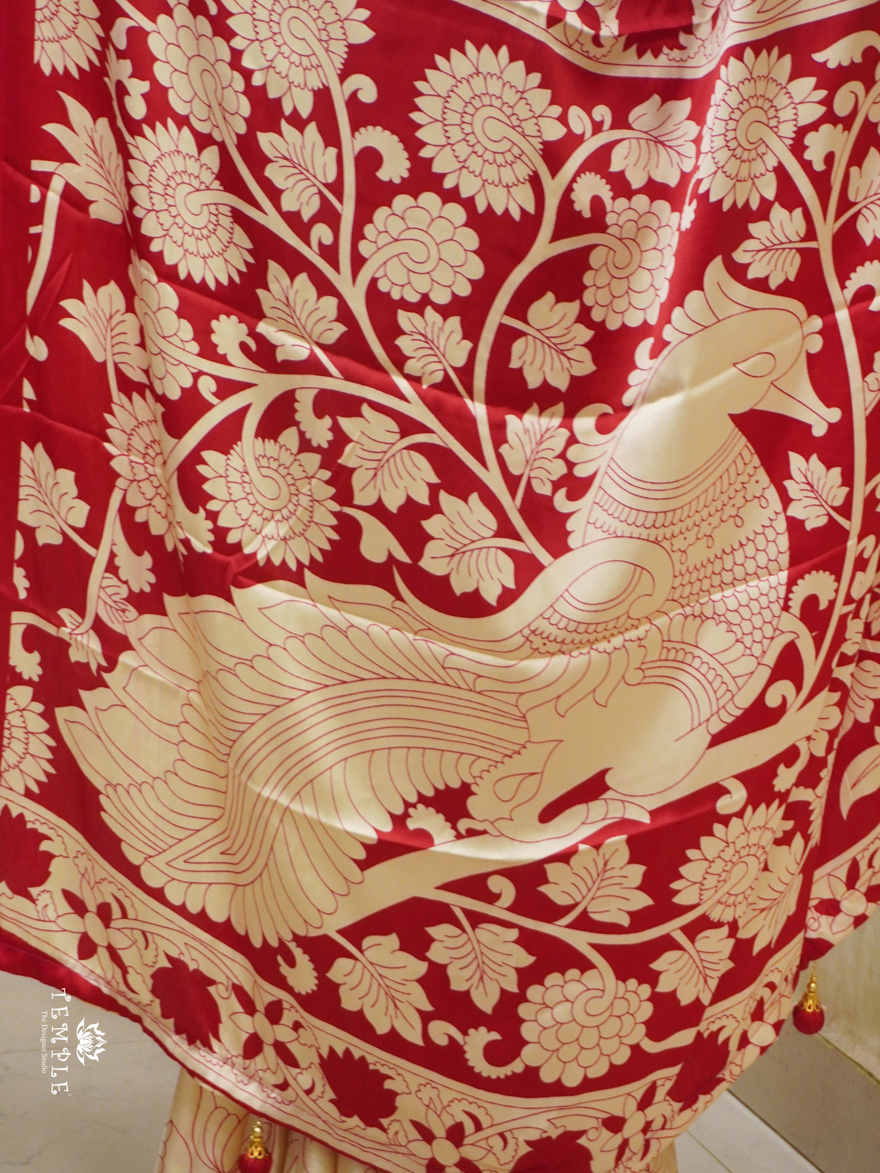 Modal Silk Saree (Half & Half) | TTDS2901