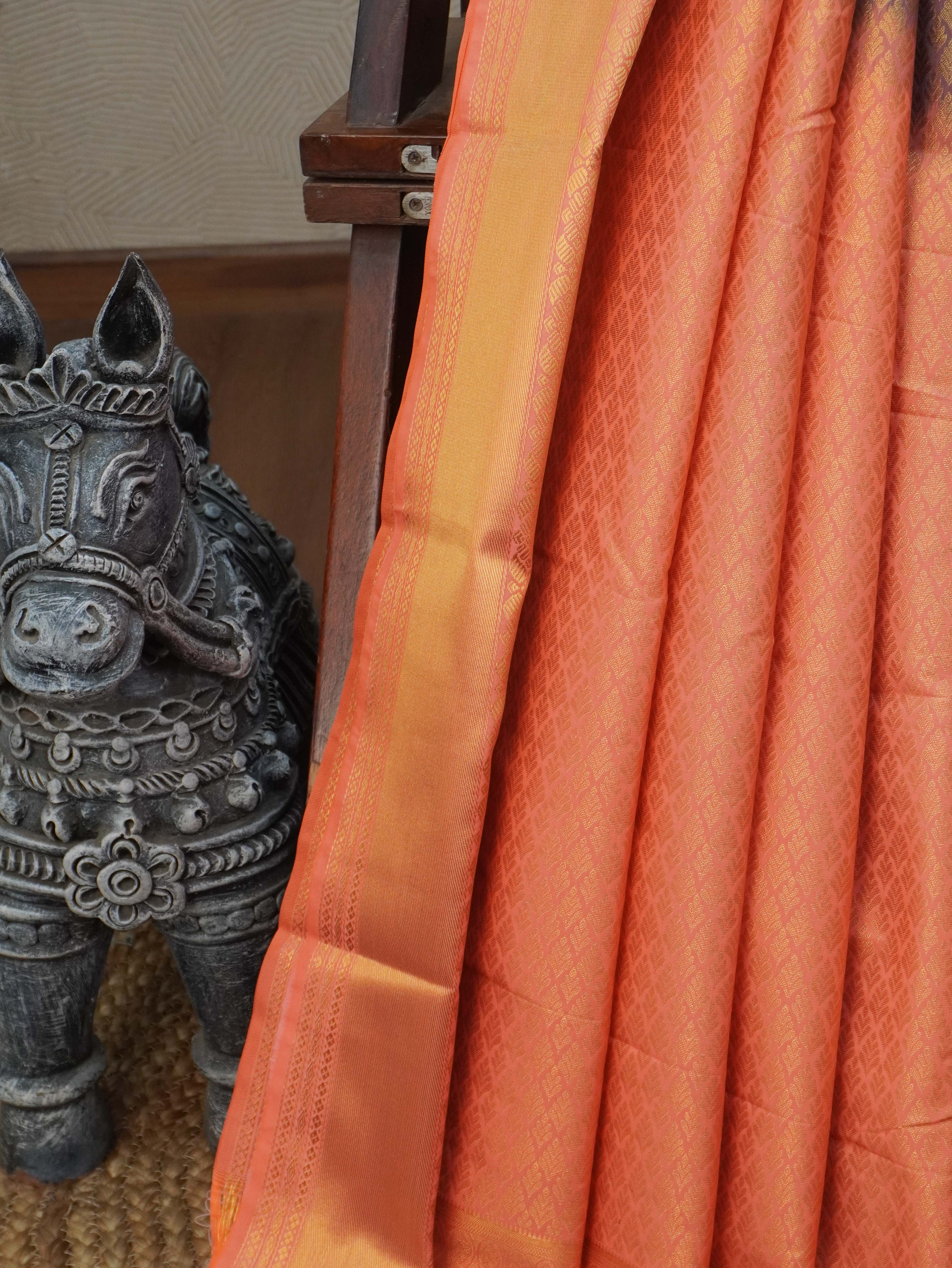 Semi Silk Saree | TTDS3300