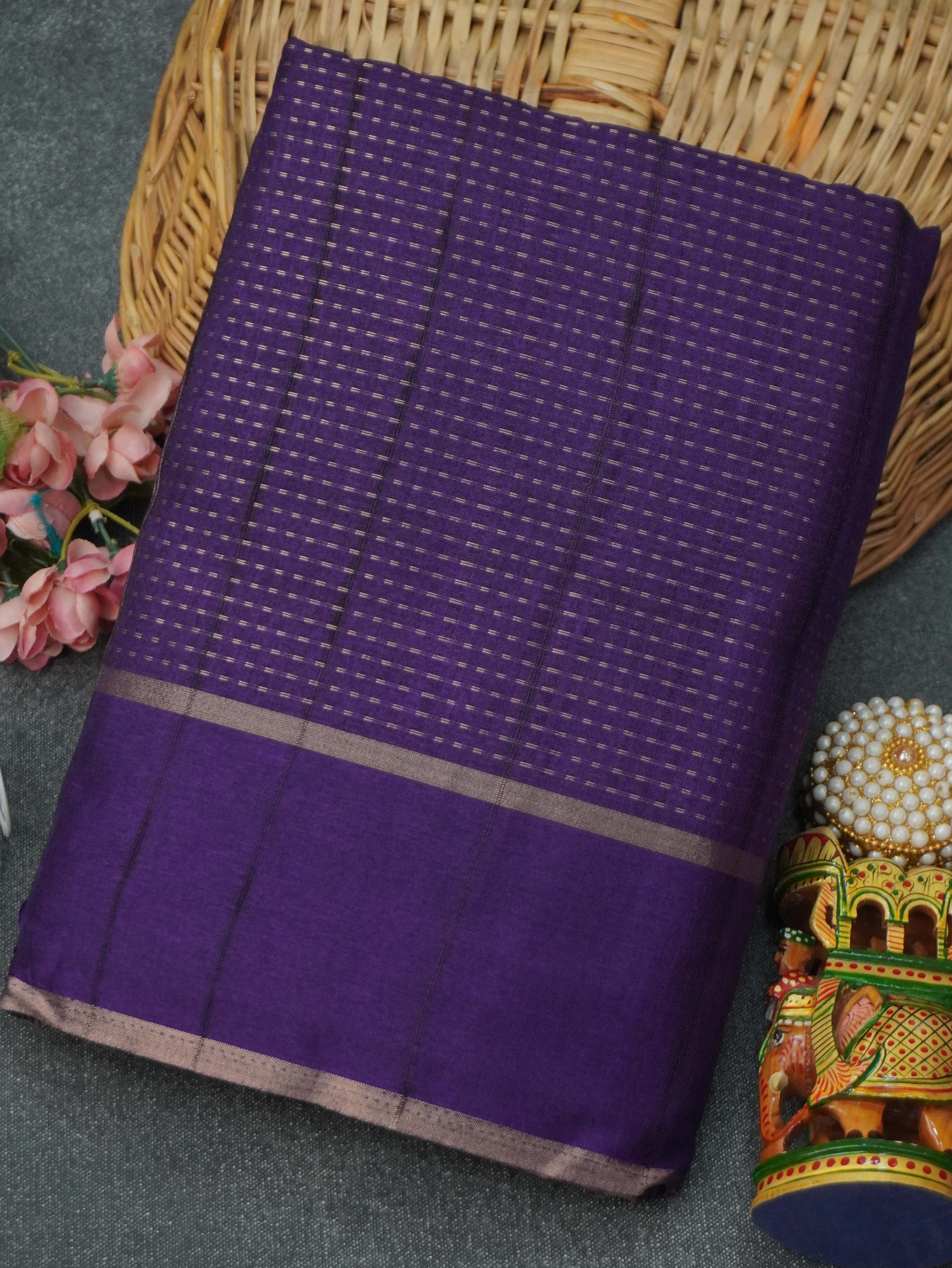 Handloom Matka Silk Saree | TTDS3310