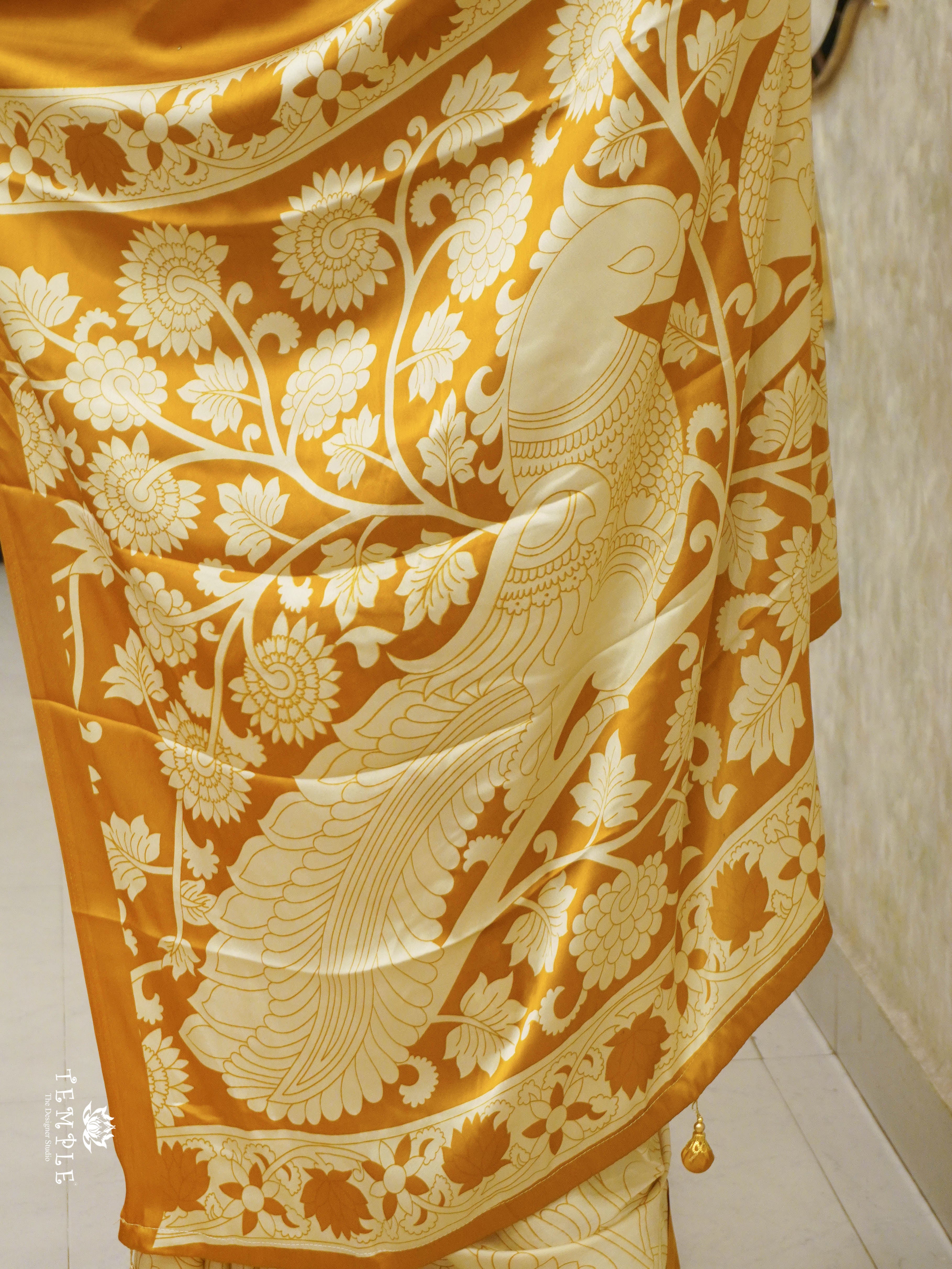 Modal Silk Saree (Half & Half) | TTDS2901