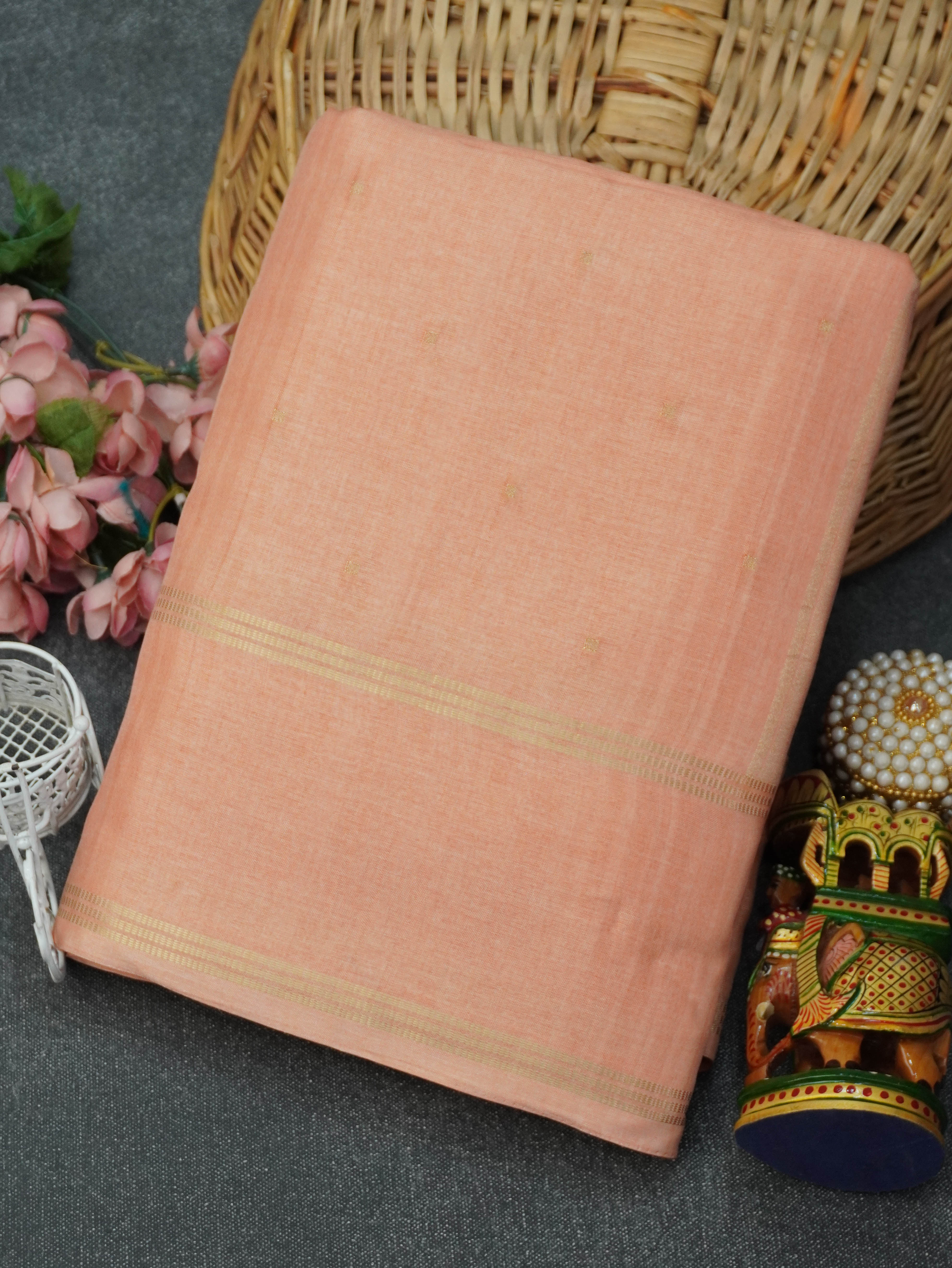 Handloom Matka Silk Saree | TTDS3312