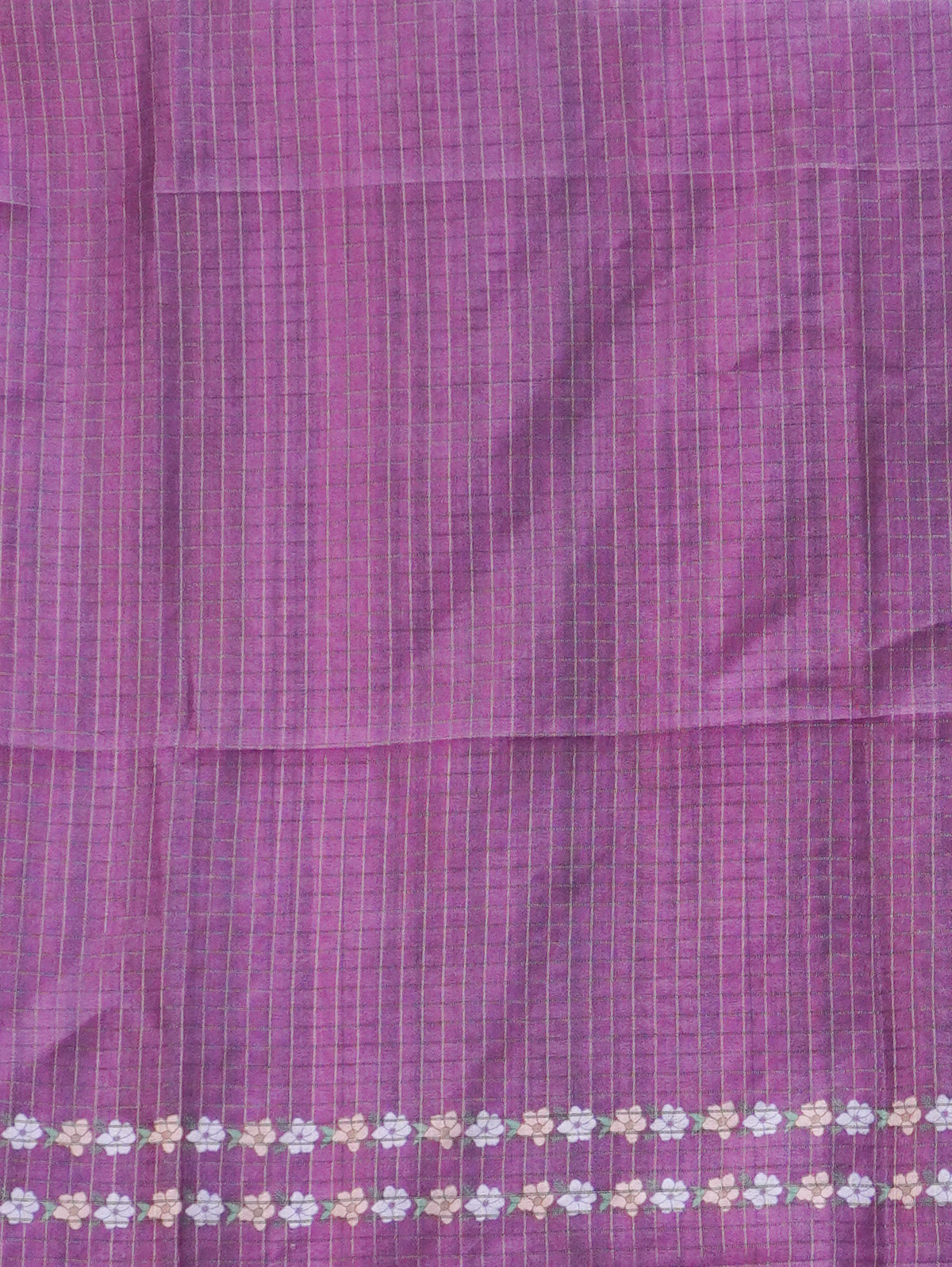 Printed Tussar Saree | TTDS3716
