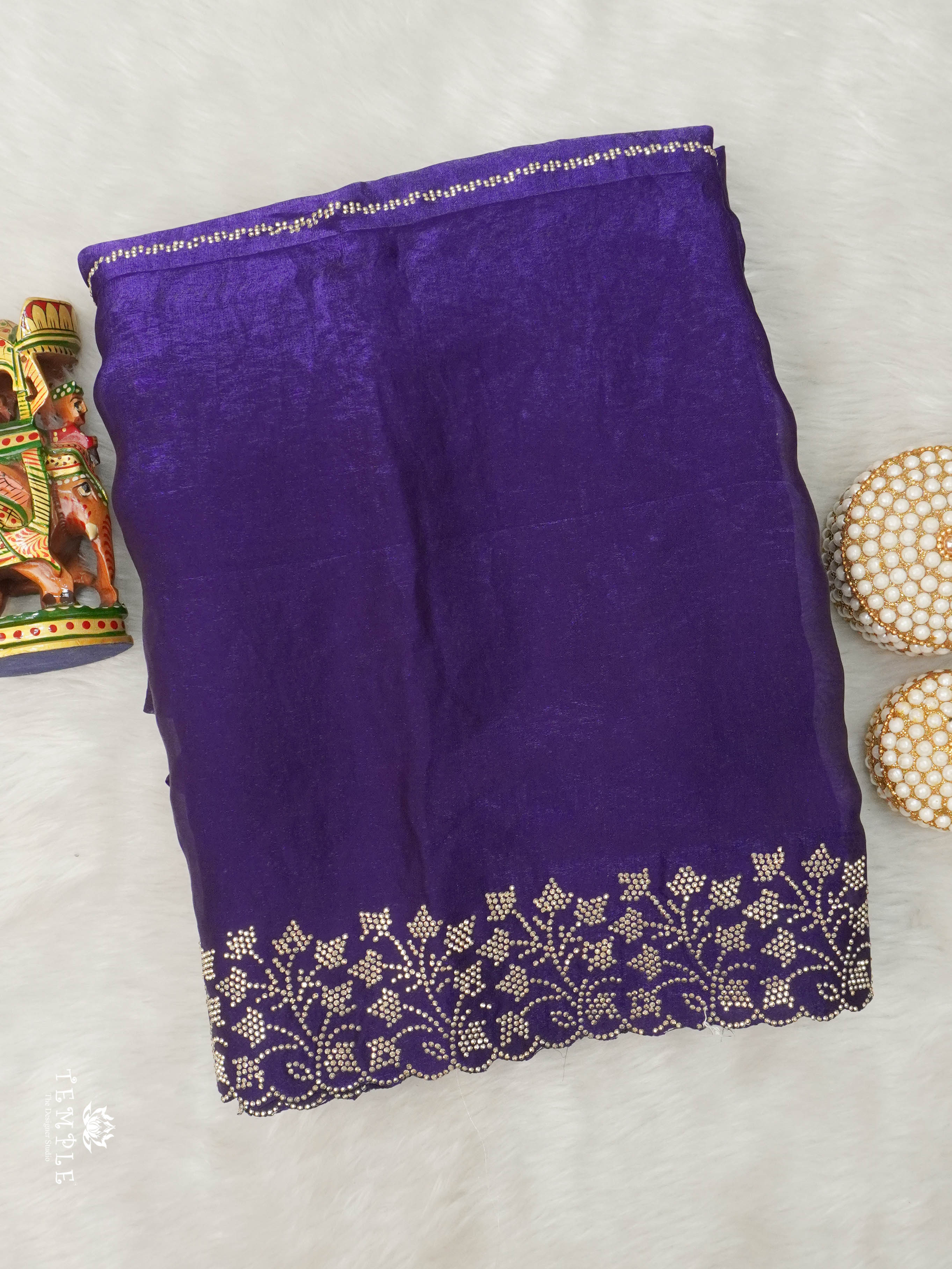 Fendi Organza Sarees | TTDS2906