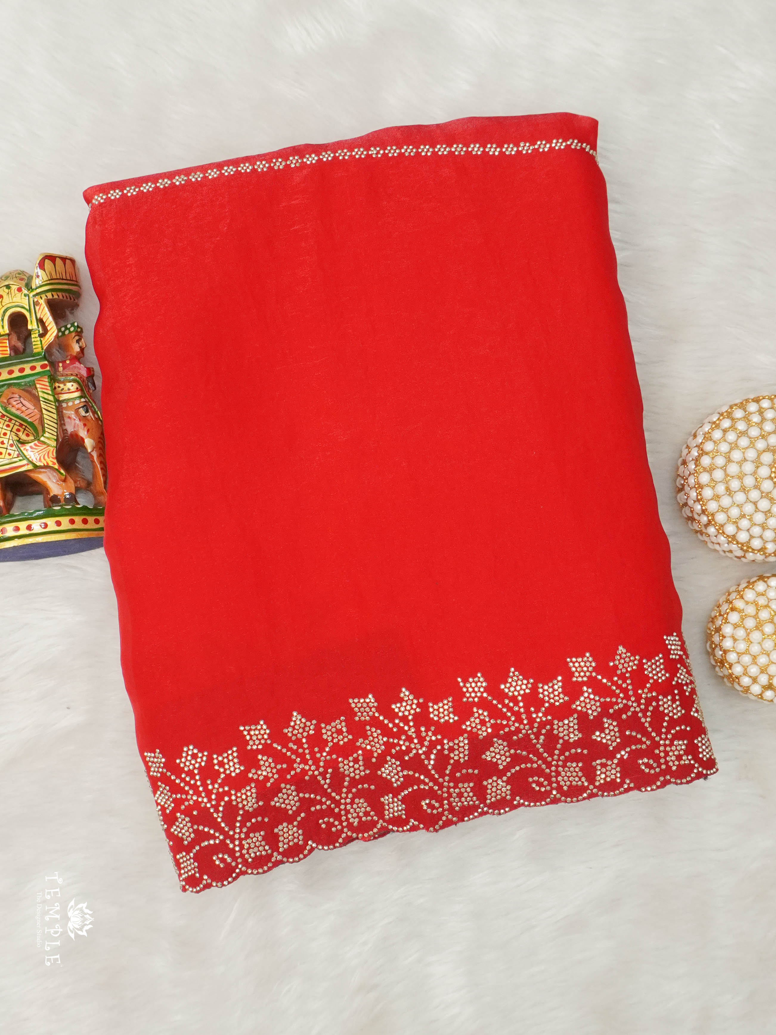 Fendi Organza Sarees | TTDS2906