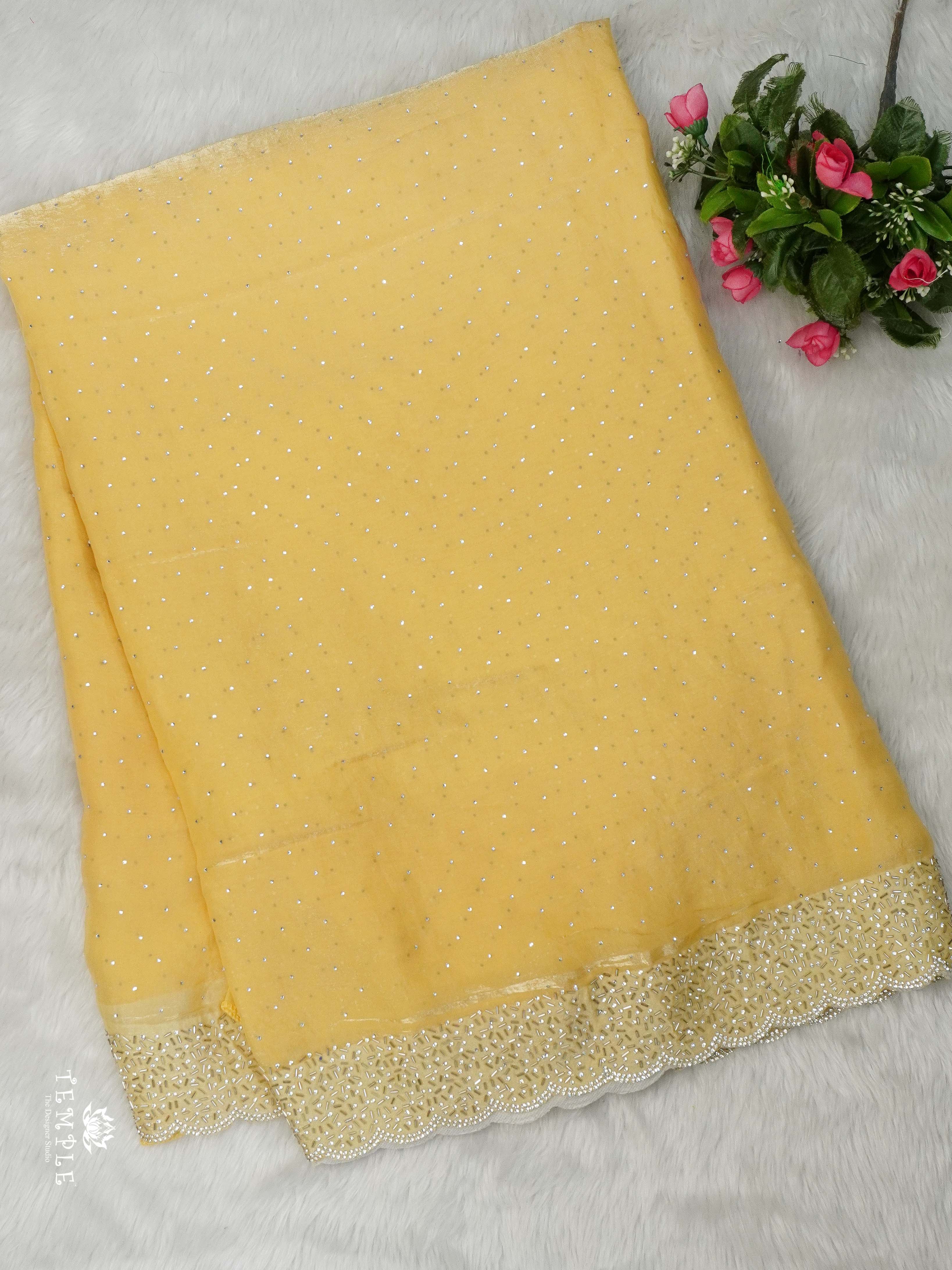 Designer Saree With Stone Work | TTDS2156