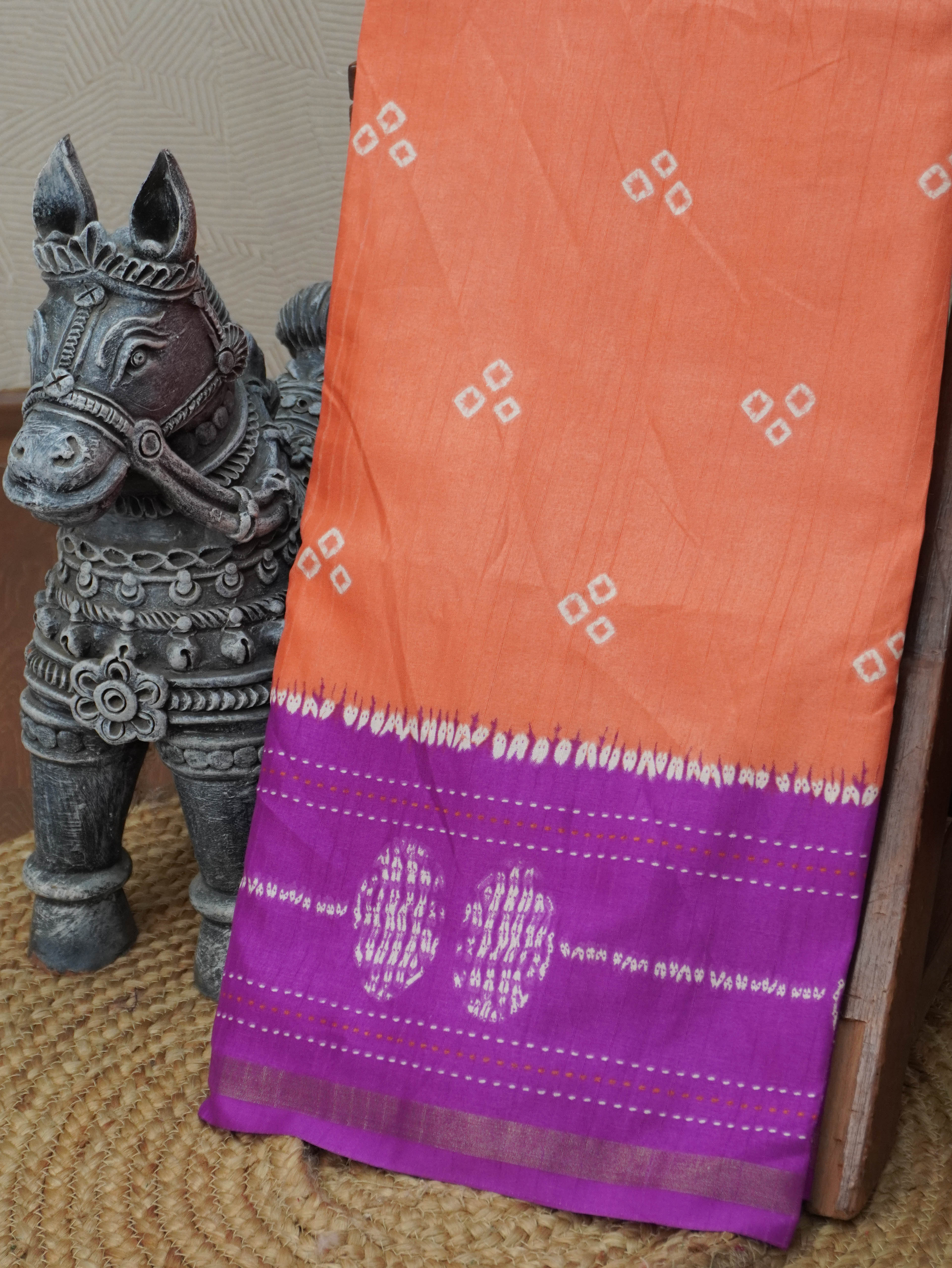Chanderi Cotton Saree | TTDS3299