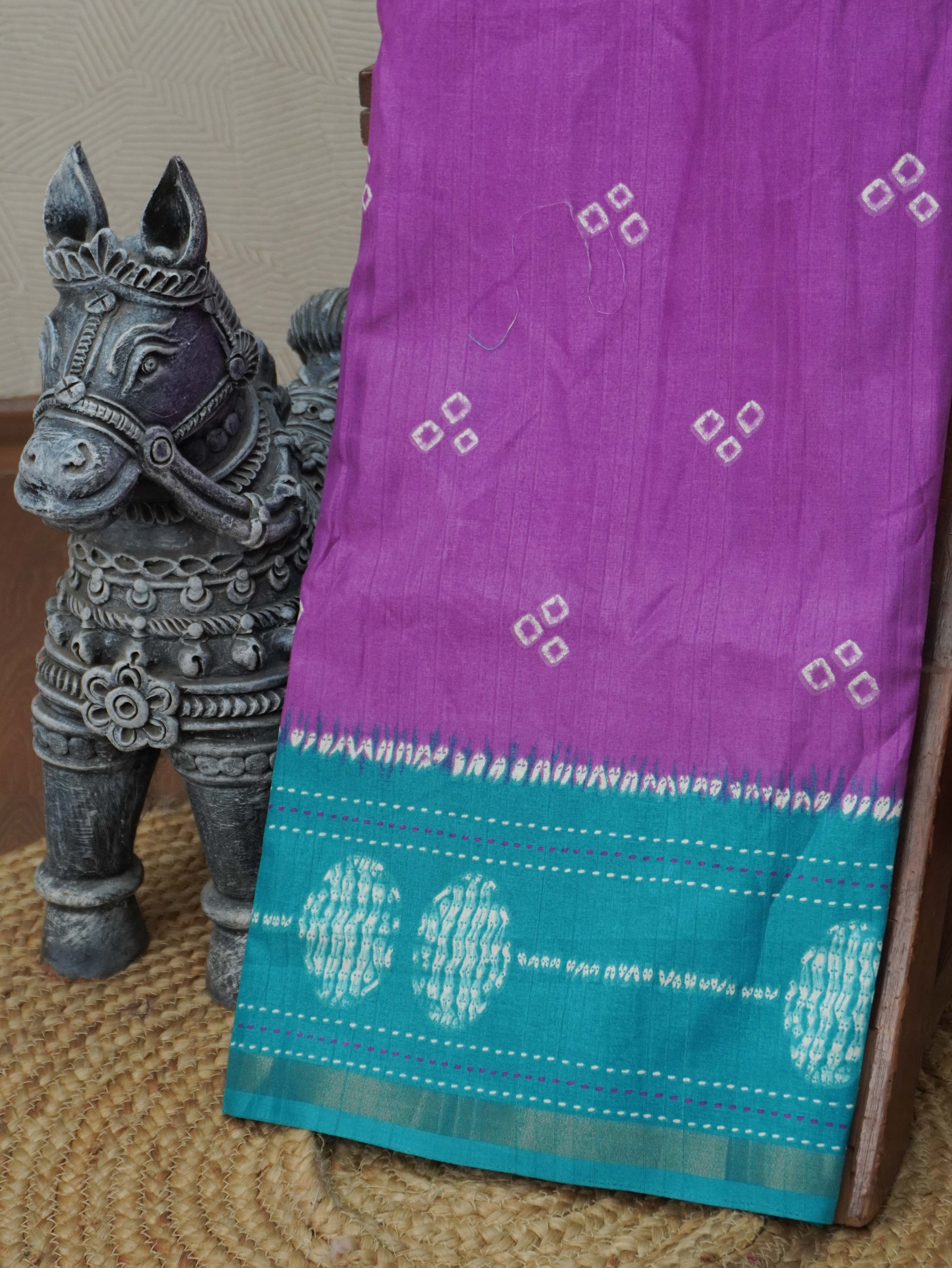 Chanderi Cotton Saree | TTDS3299