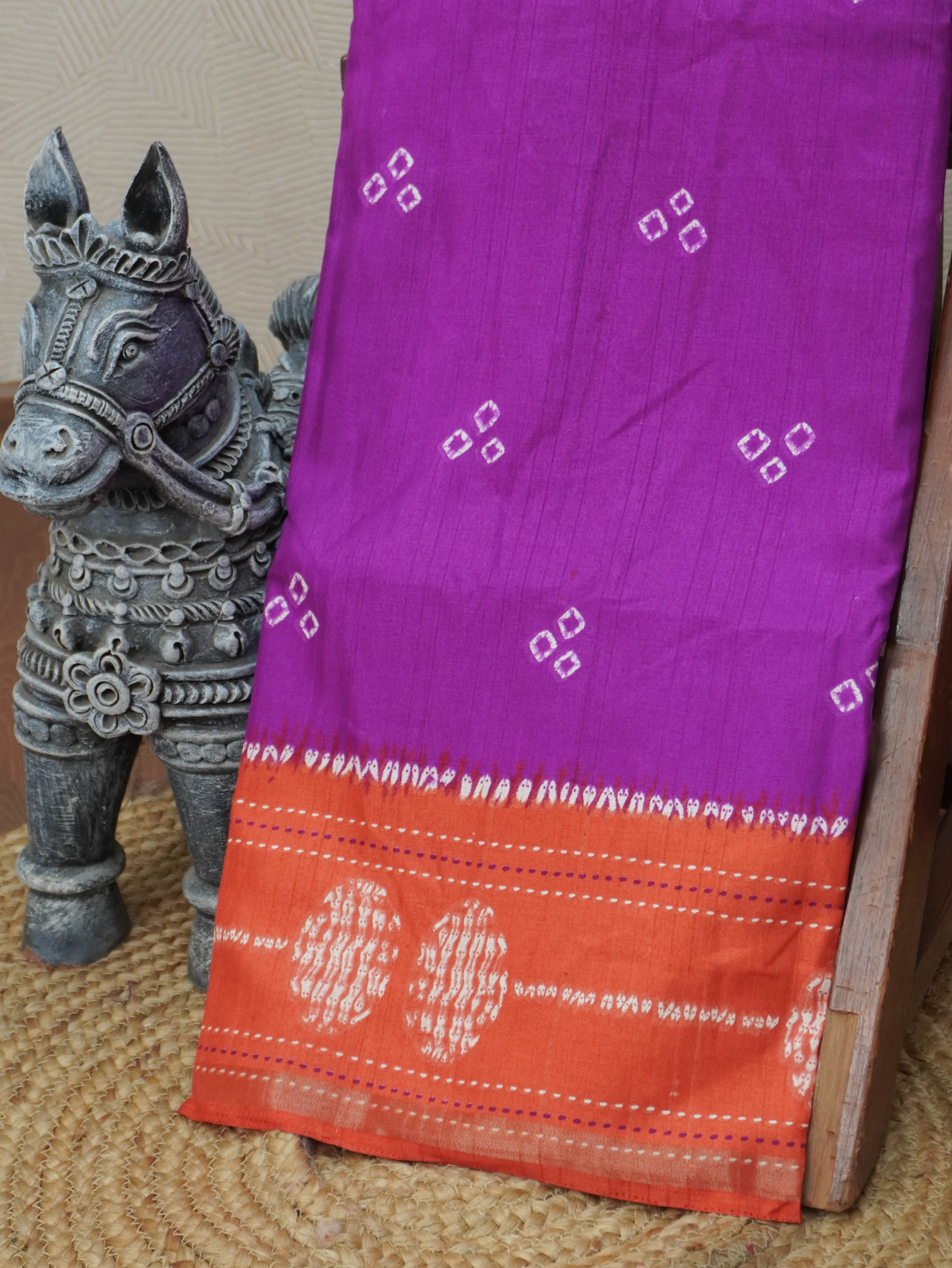 Chanderi Cotton Saree | TTDS3299