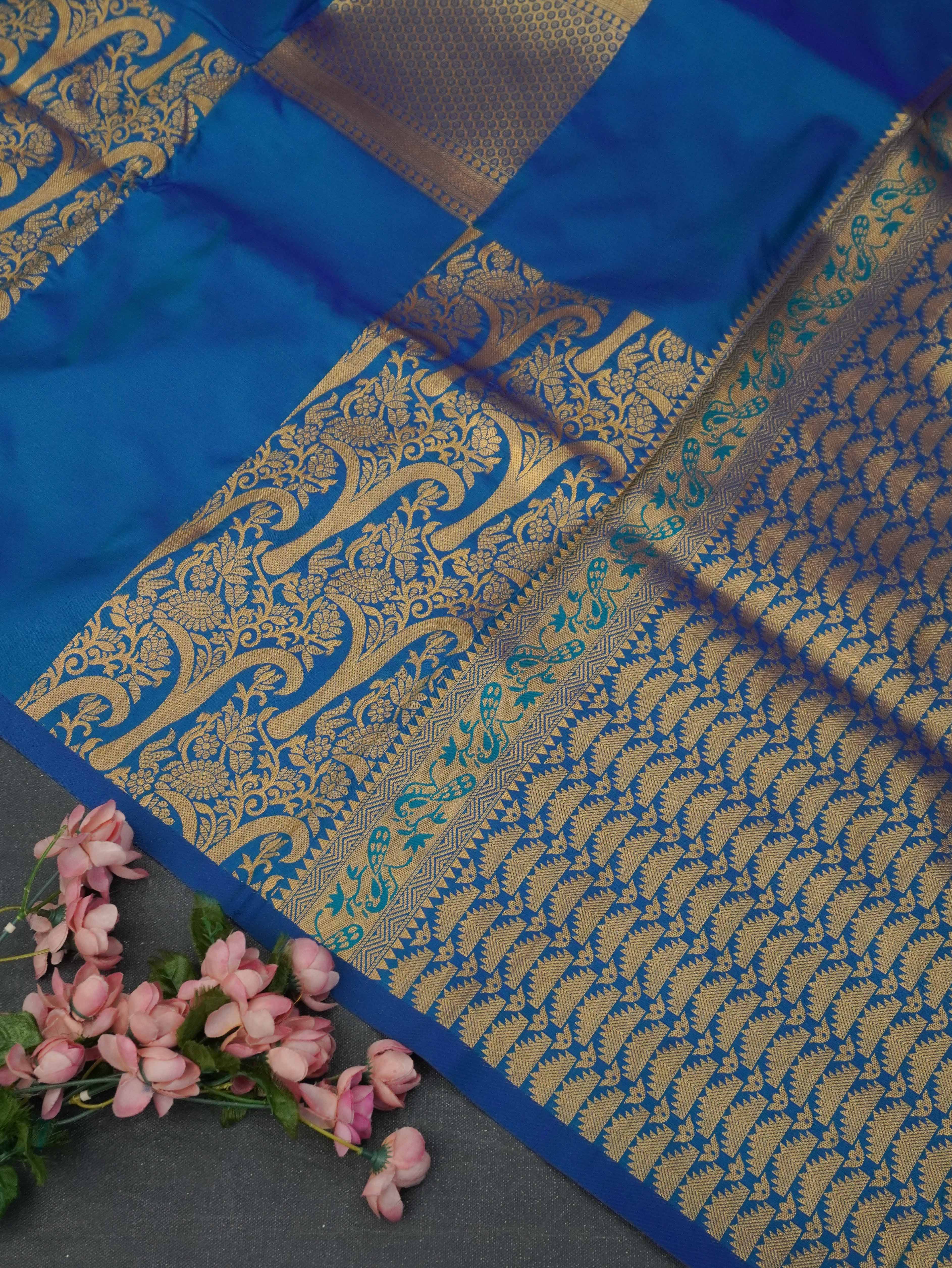 Semi Soft Silk Saree | TTDS3309