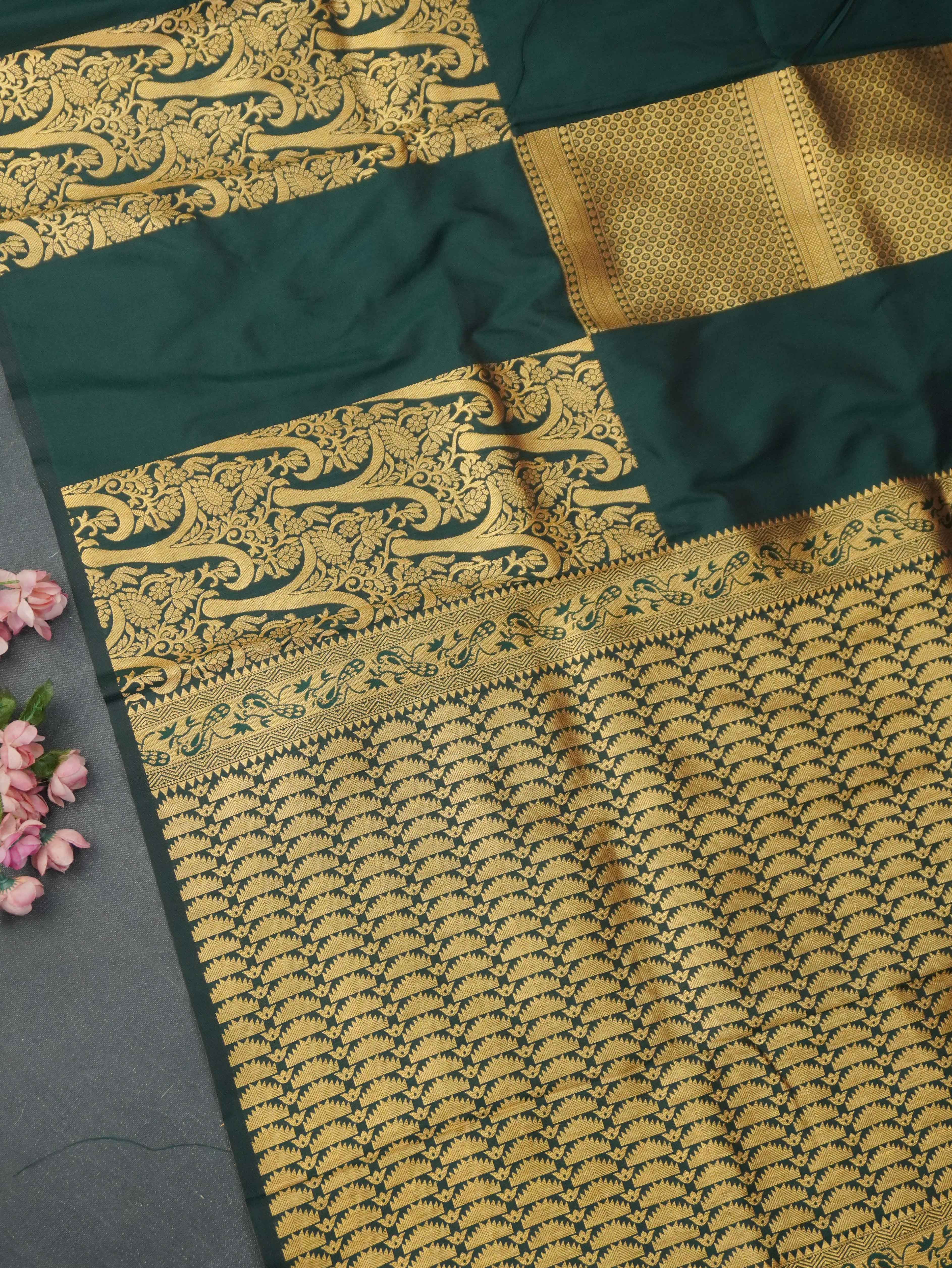 Semi Soft Silk Saree | TTDS3309