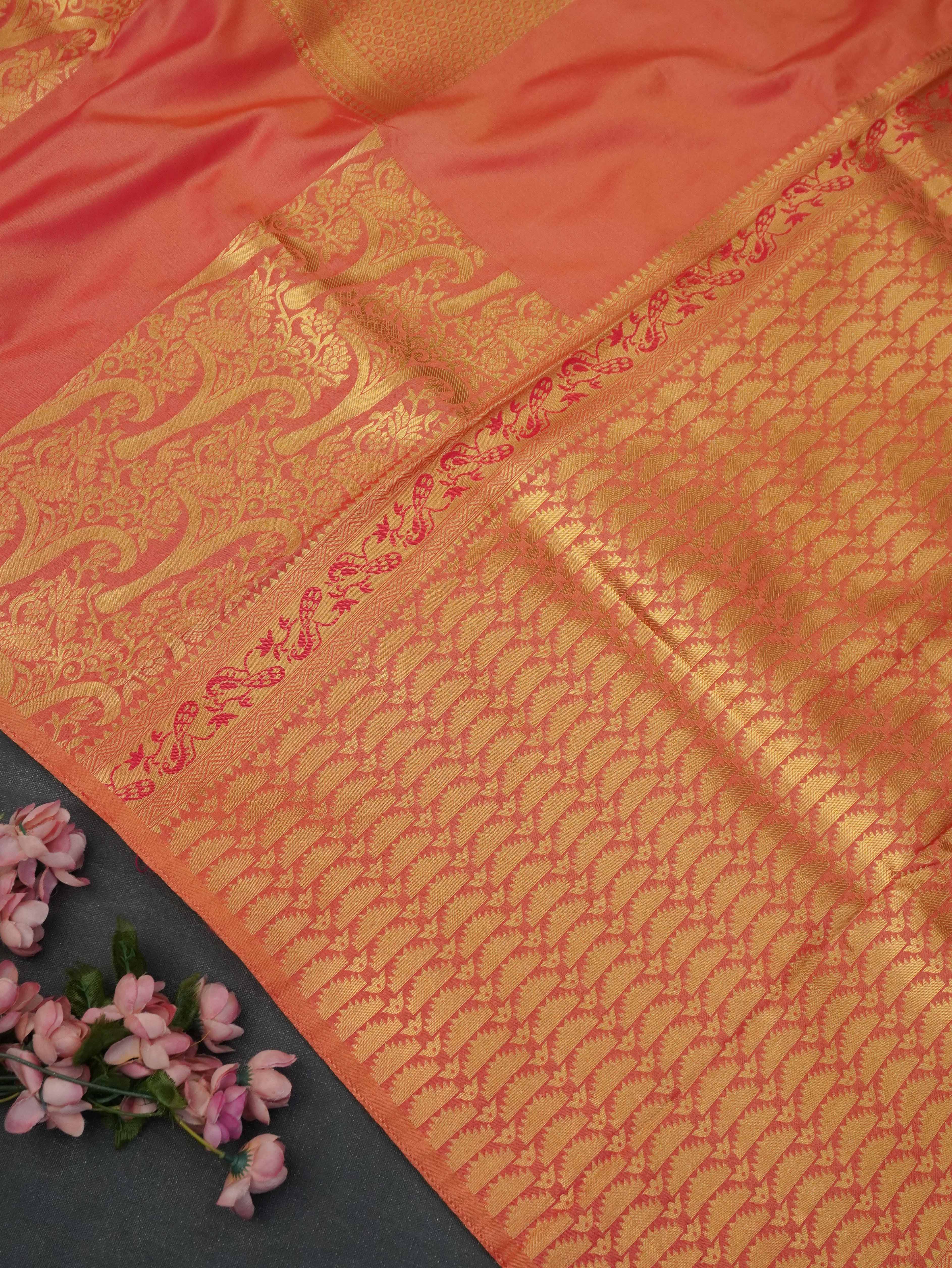 Semi Soft Silk Saree | TTDS3309
